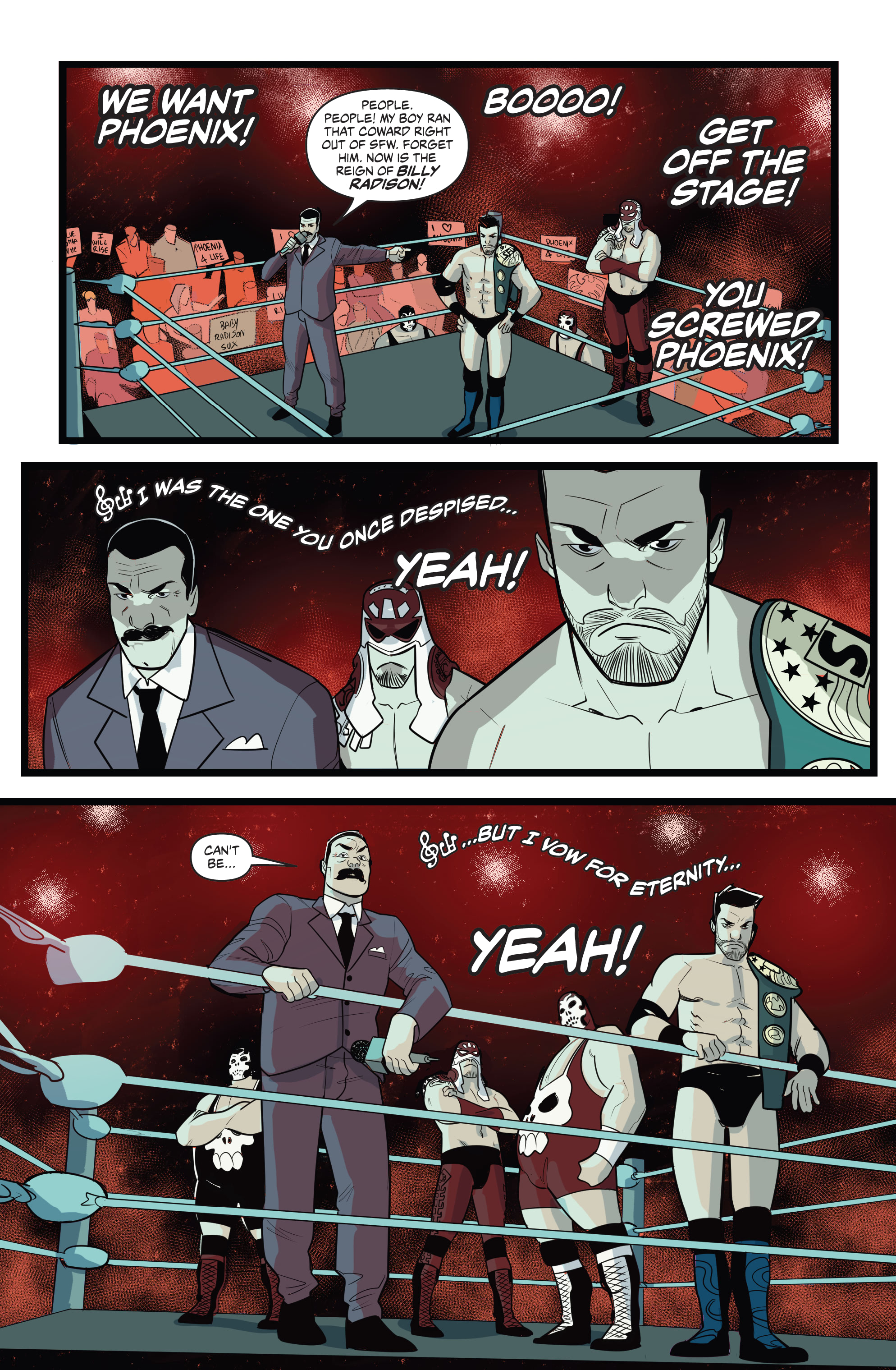 Read online Over the Ropes comic -  Issue # _TPB - 91