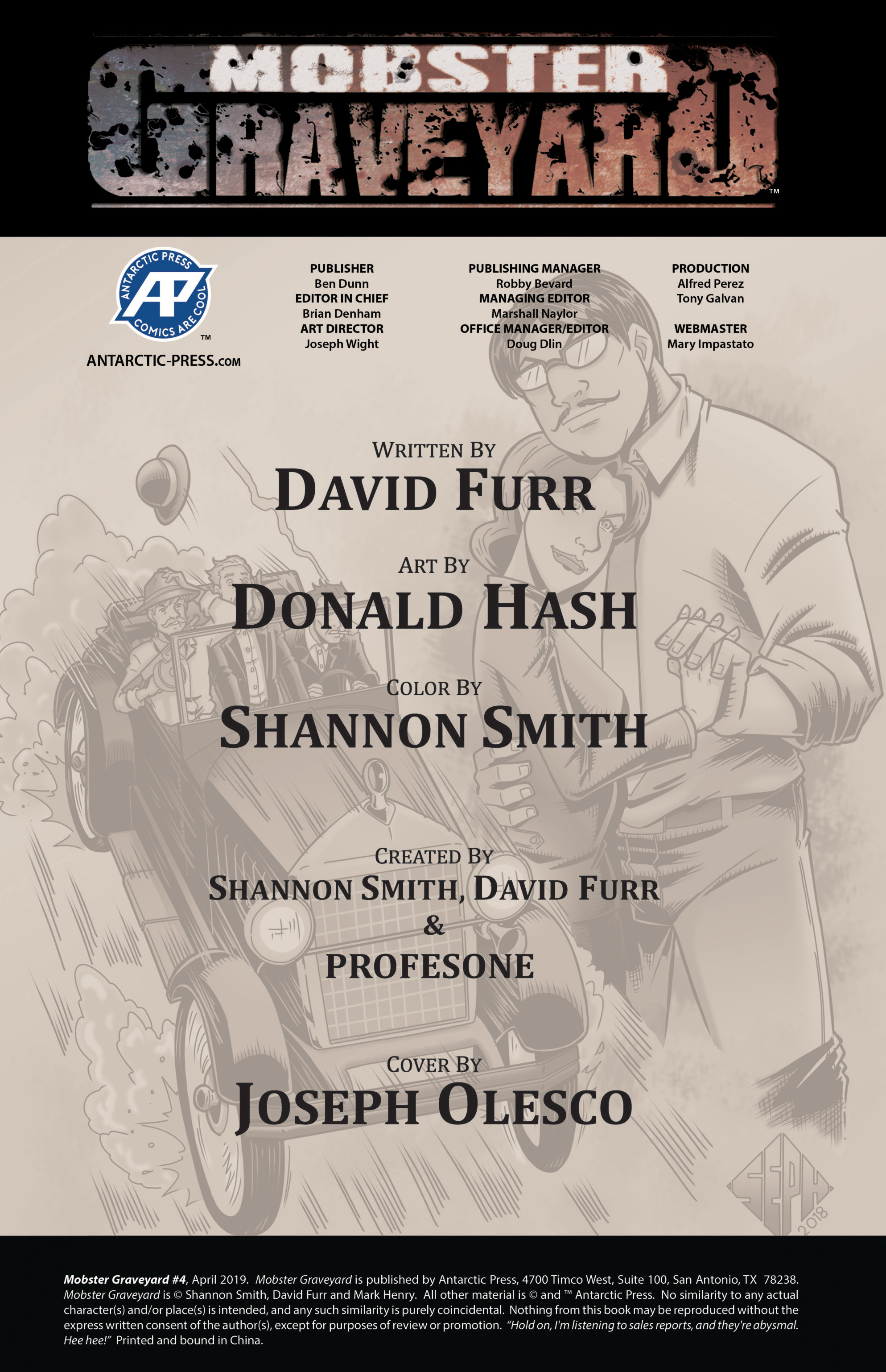 Read online Mobster Graveyard comic -  Issue #4 - 2
