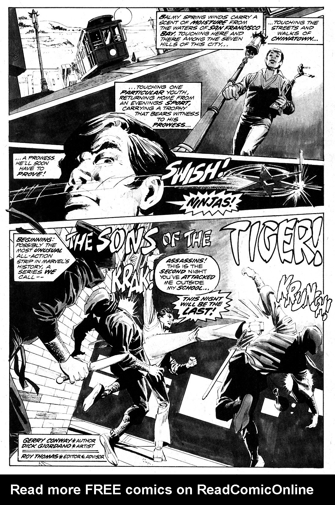 Read online The Deadly Hands of Kung Fu comic -  Issue #1 - 44