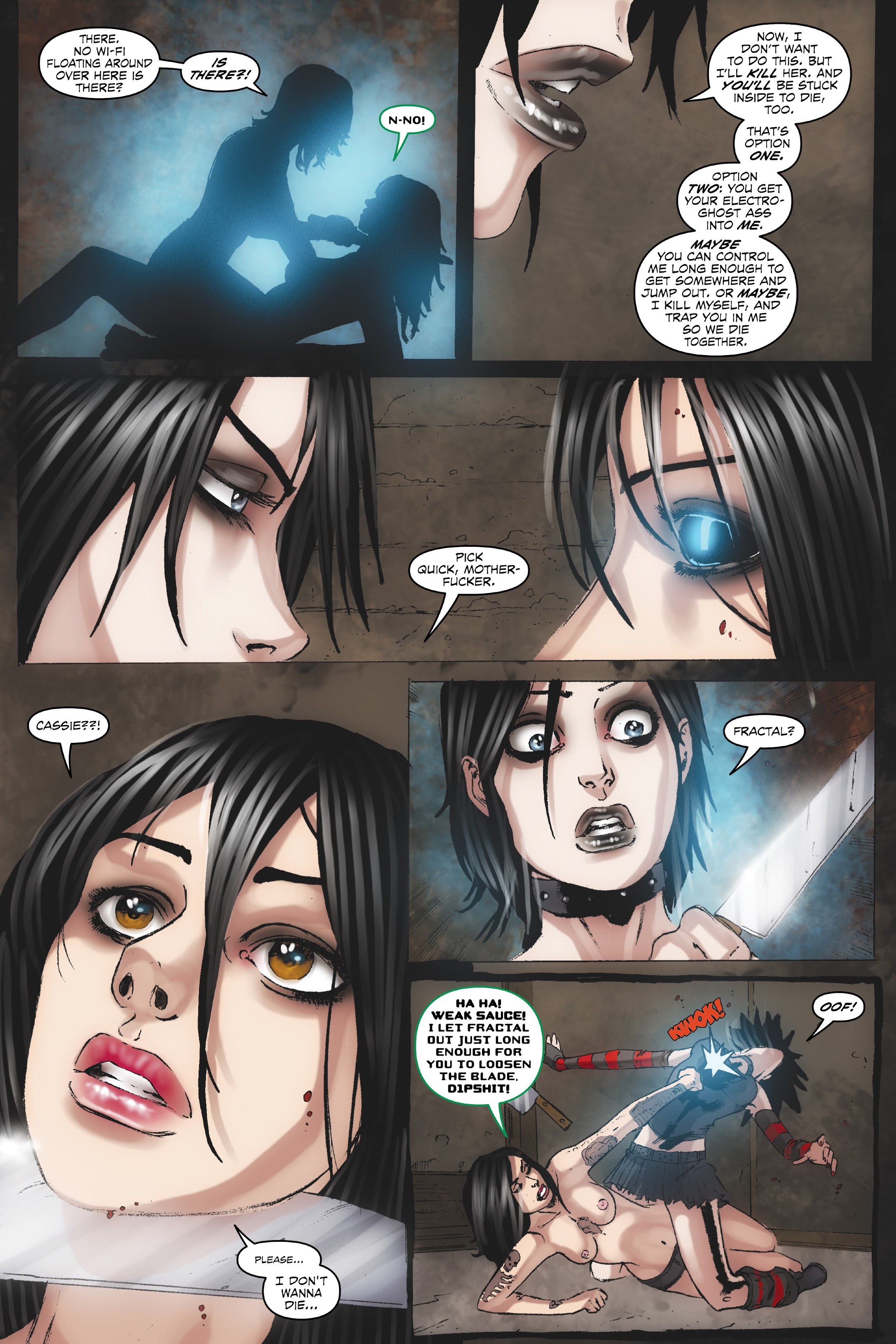 Read online Hack/Slash Deluxe comic -  Issue # TPB 2 (Part 3) - 91