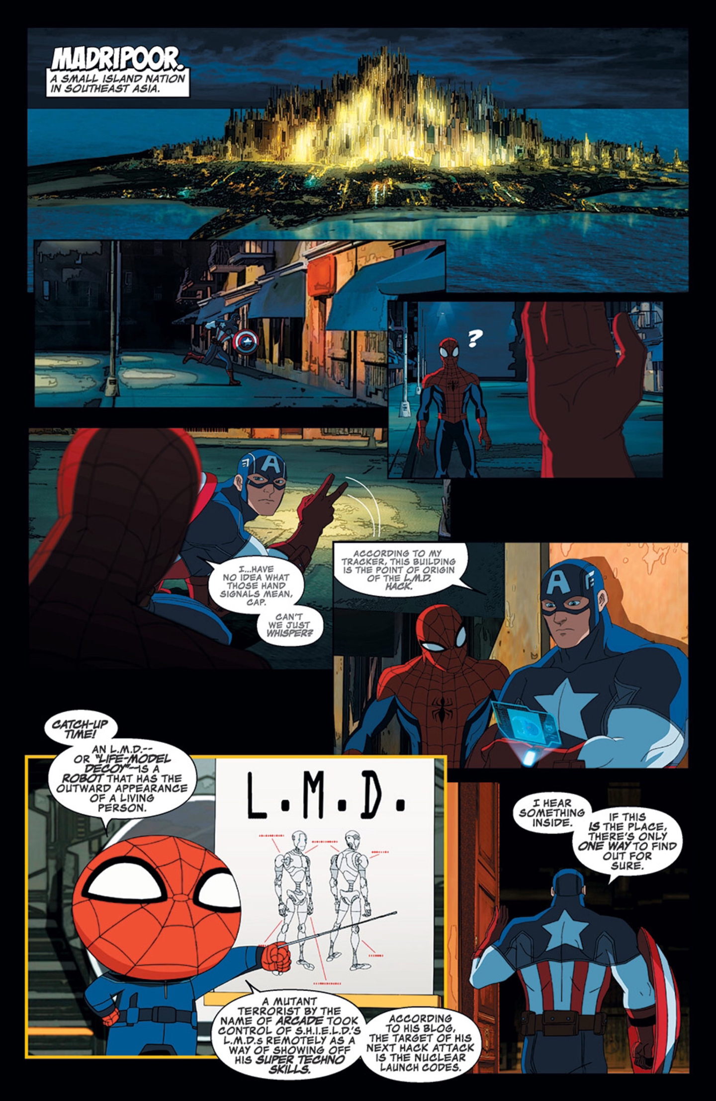 Read online Marvel Universe Ultimate Spider-Man: Web Warriors comic -  Issue #9 - 4