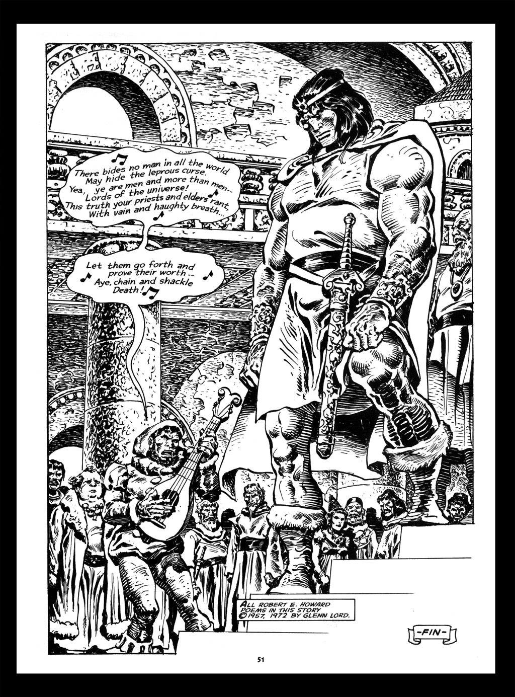 Read online The Savage Sword Of Conan comic -  Issue #214 - 50