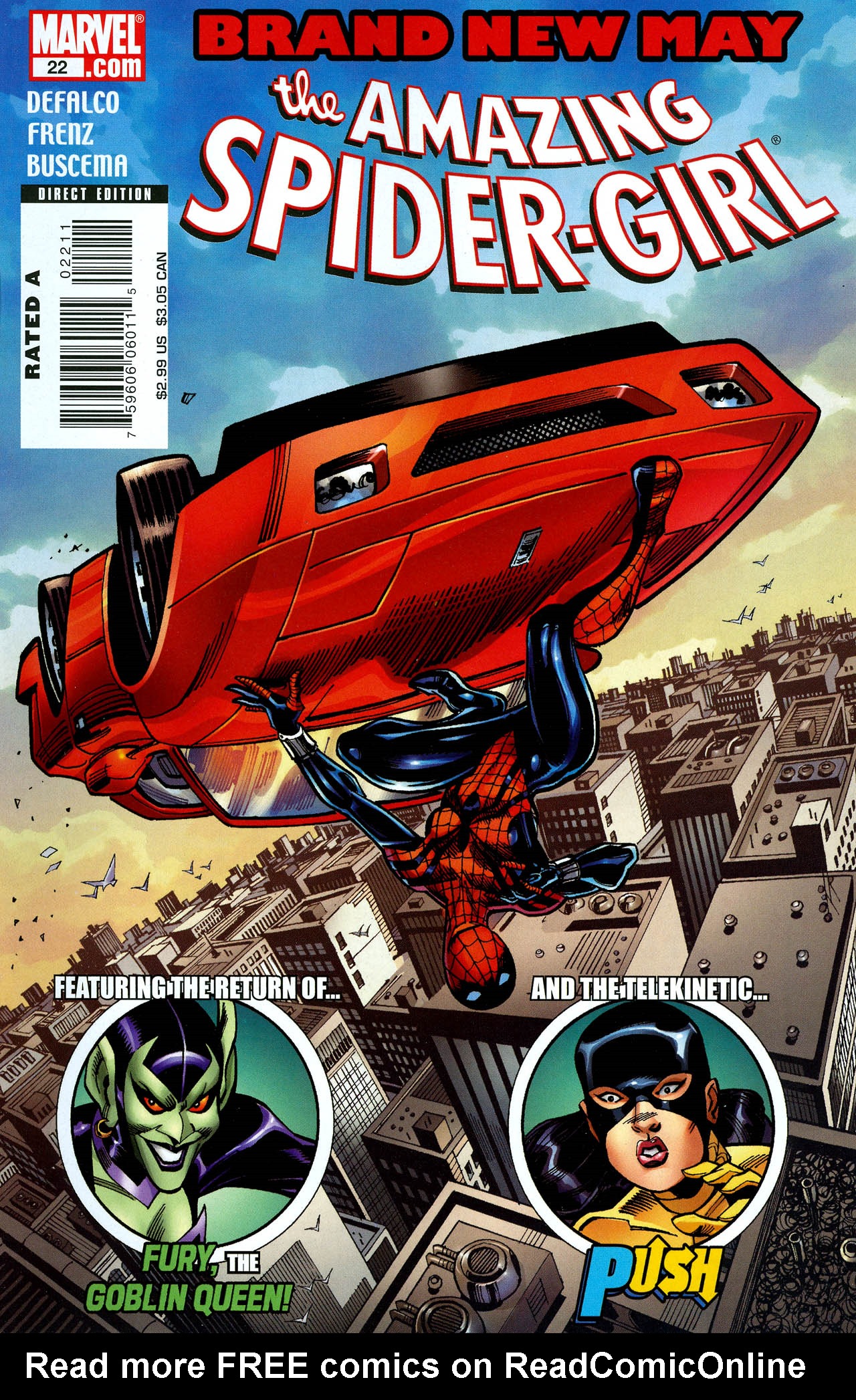 Read online Amazing Spider-Girl comic -  Issue #22 - 1