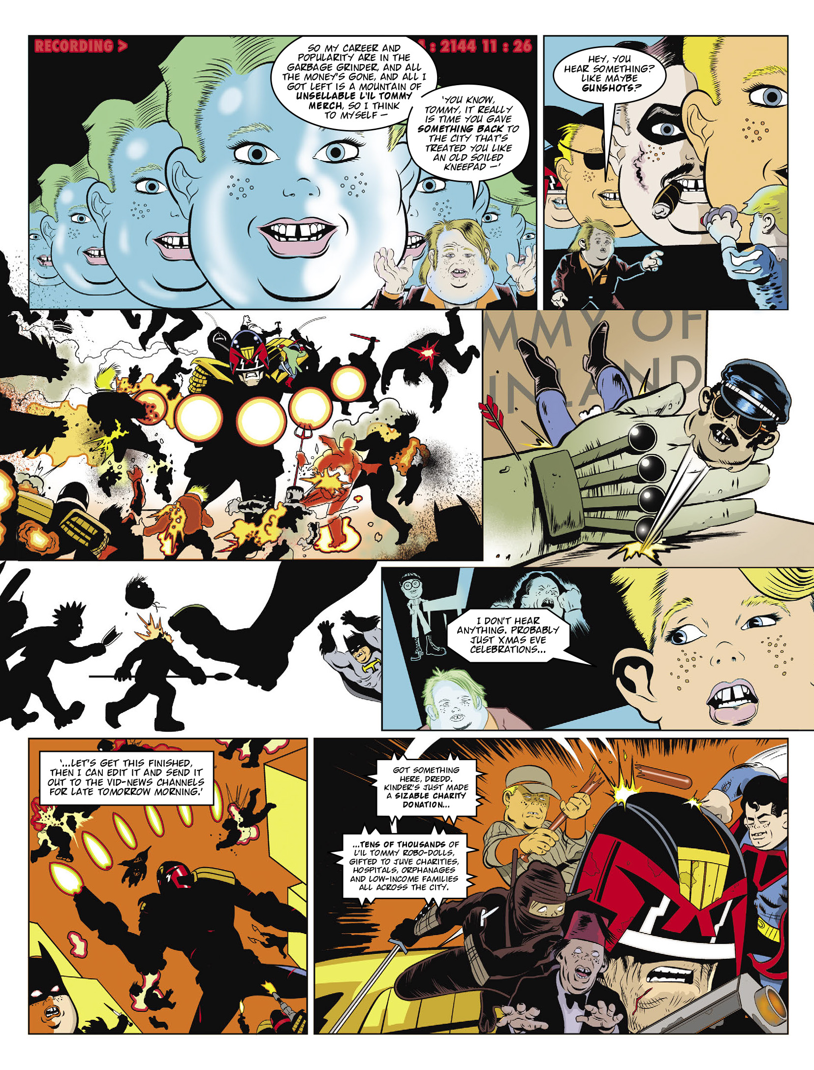 Read online Judge Dredd Megazine (Vol. 5) comic -  Issue #451 - 12