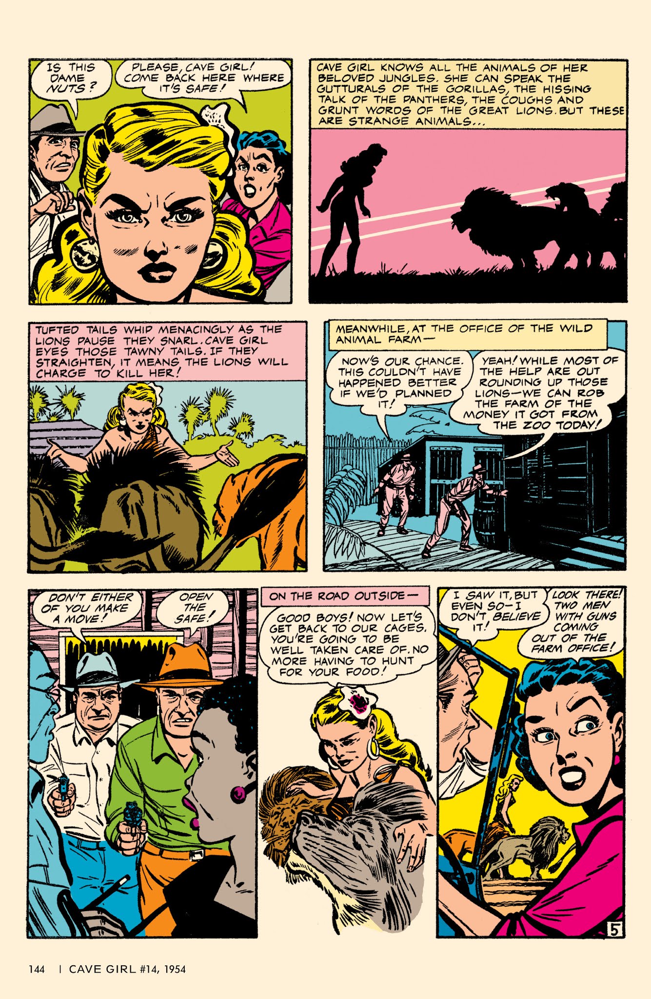 Read online Bob Powell's Complete Cave Girl comic -  Issue # TPB (Part 2) - 45