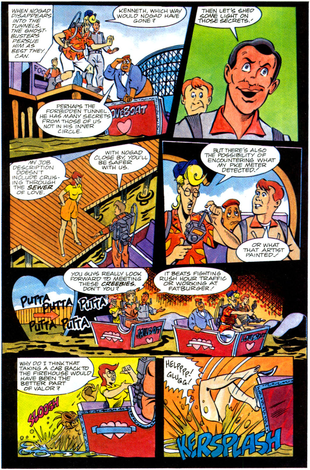 Read online Real Ghostbusters comic -  Issue #8 - 22
