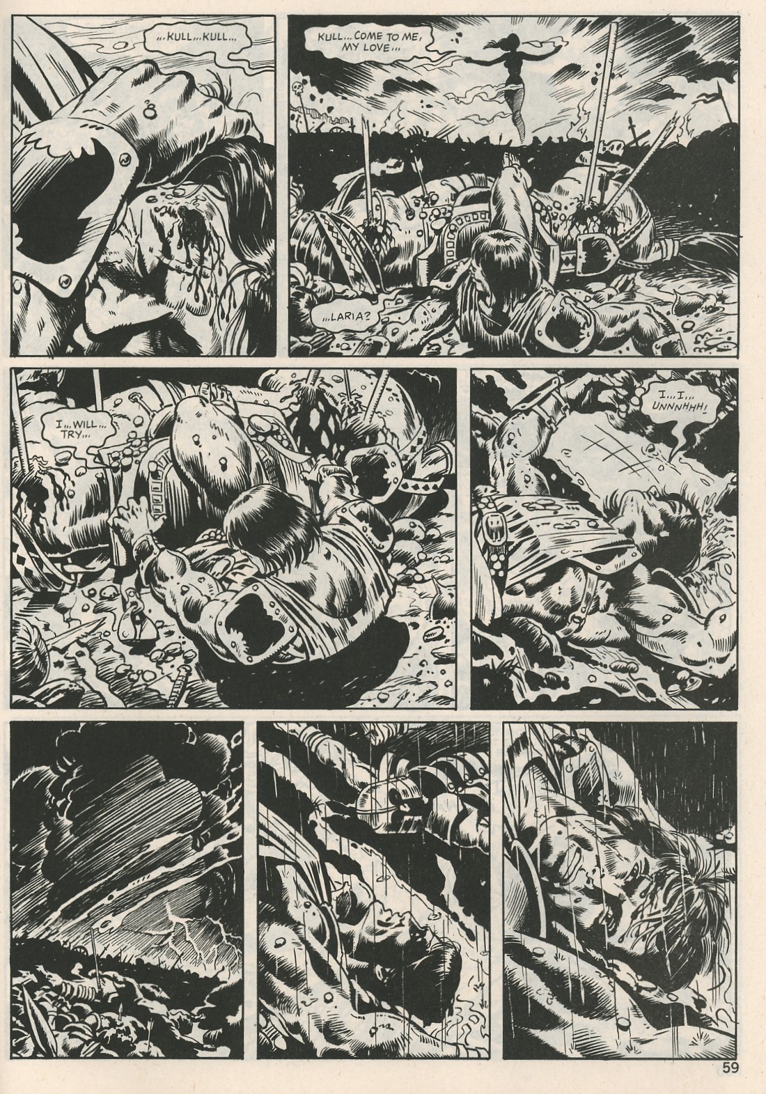 The Savage Sword Of Conan issue 126 - Page 59