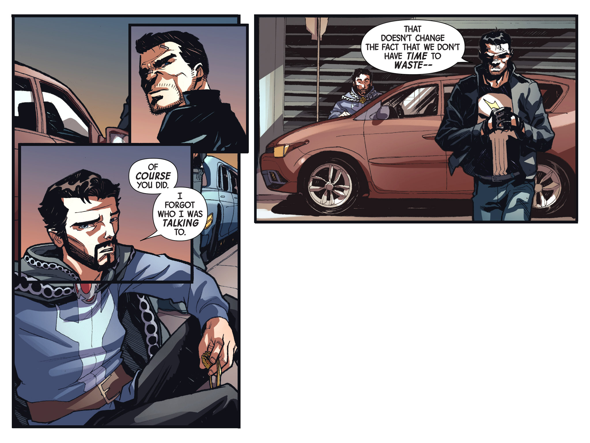 Read online Doctor Strange/Punisher: Magic Bullets Infinite Comic comic -  Issue #4 - 23
