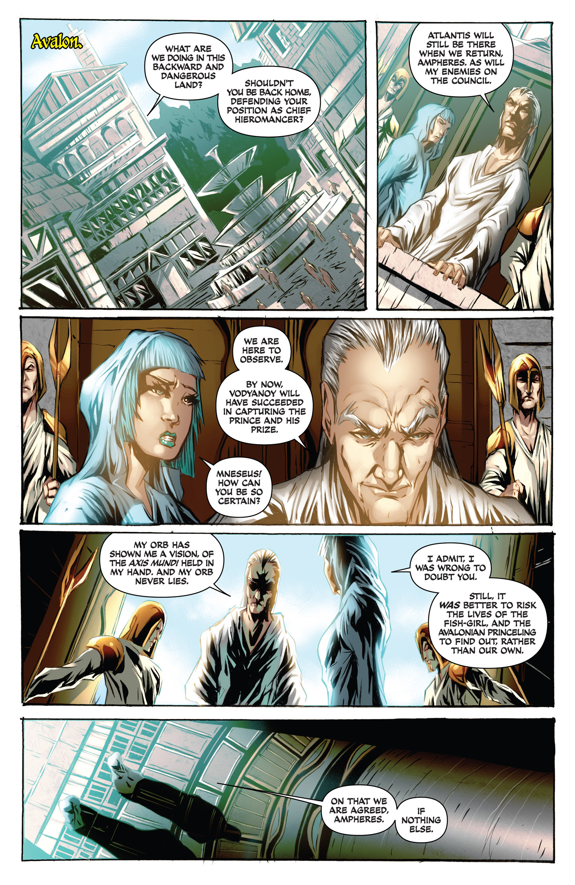 Read online Damsels: Mermaids comic -  Issue #4 - 7