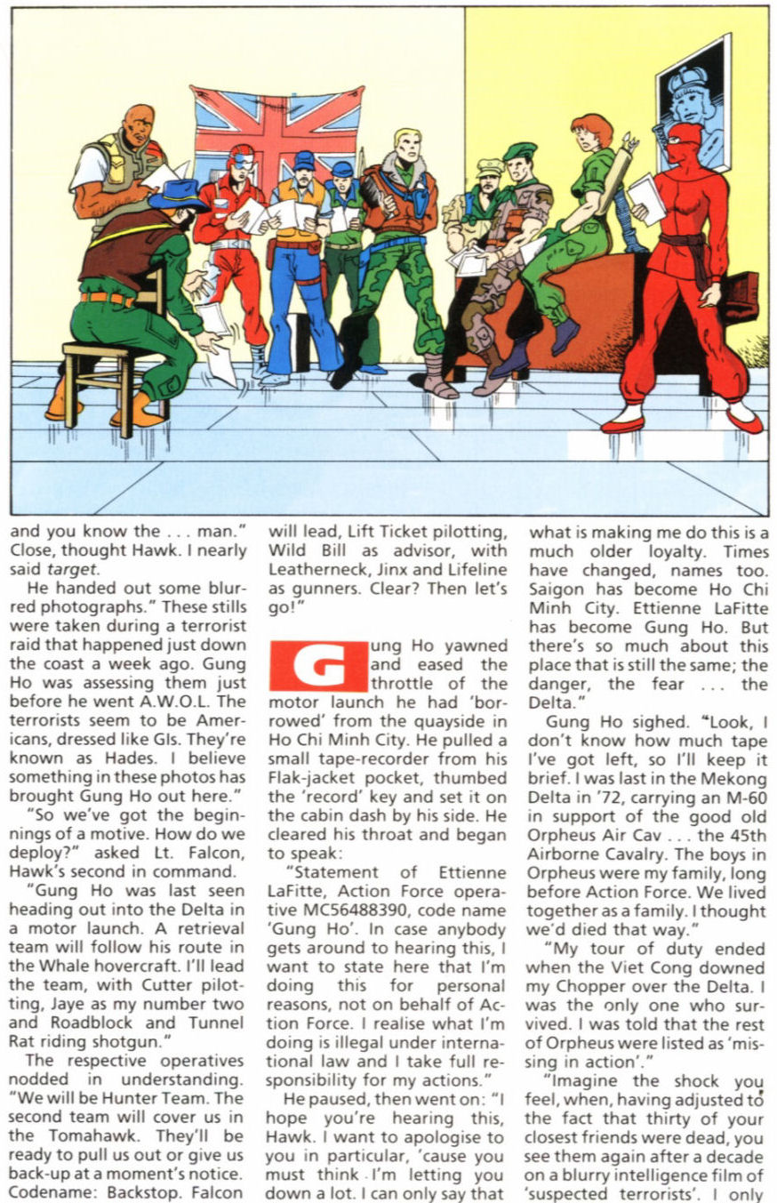 Read online Action Force comic -  Issue # Annual 1990 - 13