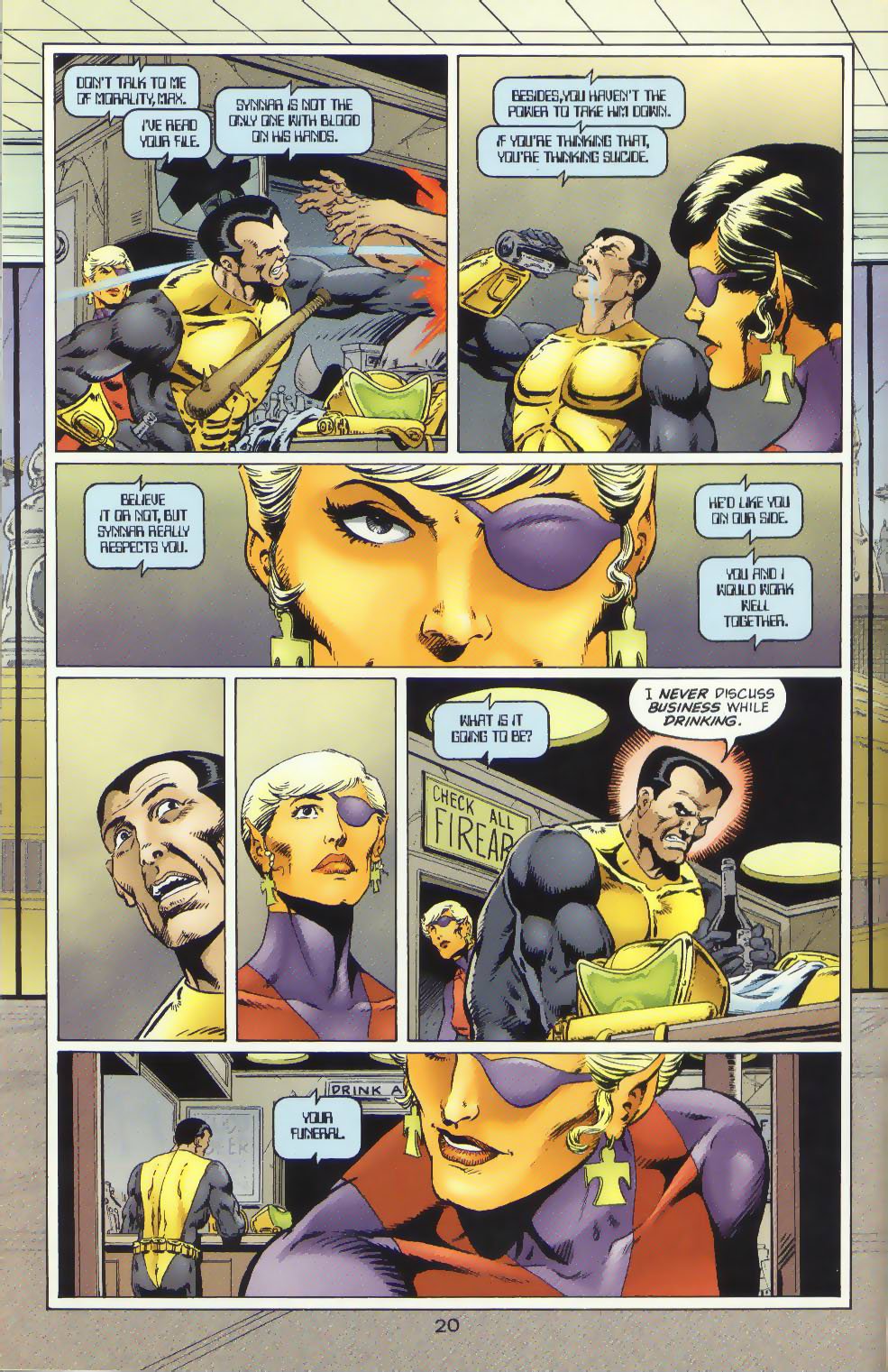 Read online Hardcore Station comic -  Issue #4 - 21