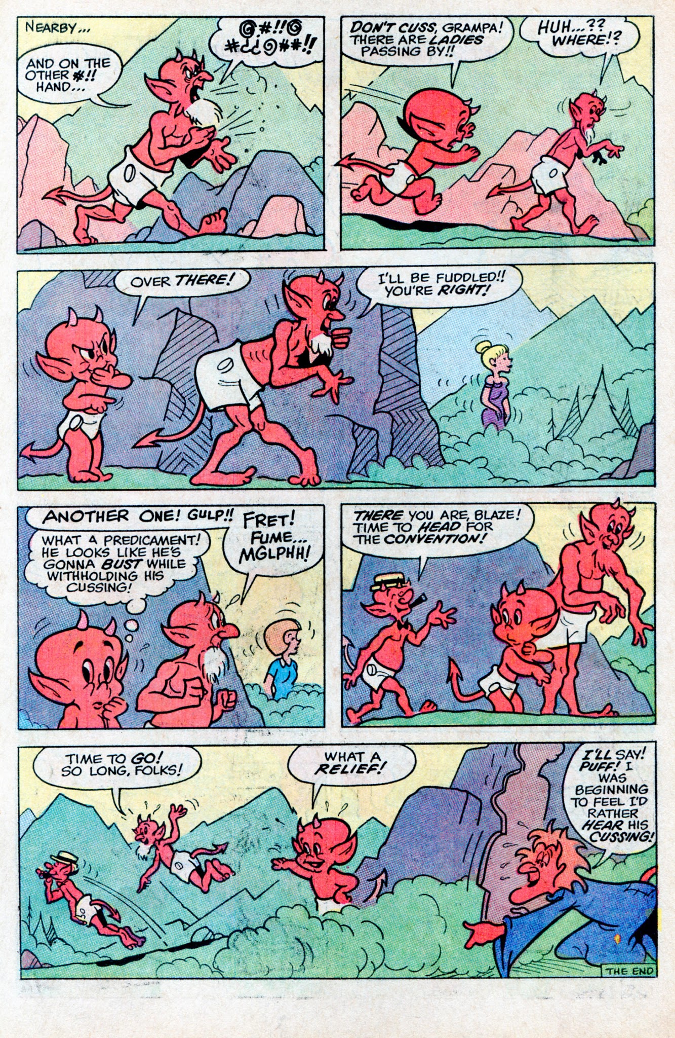 Read online Hot Stuff, the Little Devil comic -  Issue #110 - 23