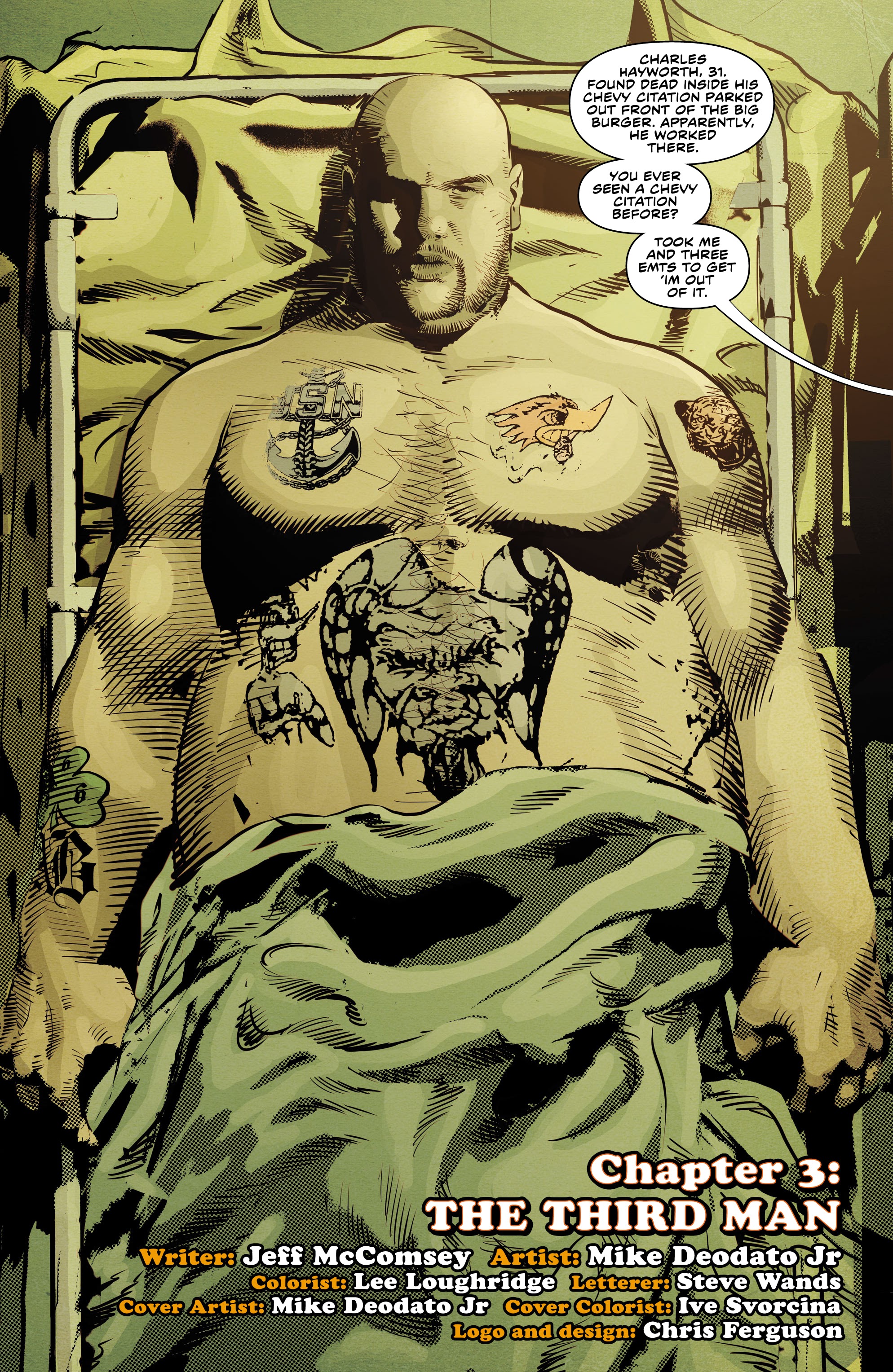 Read online The Fourth Man comic -  Issue #3 - 2