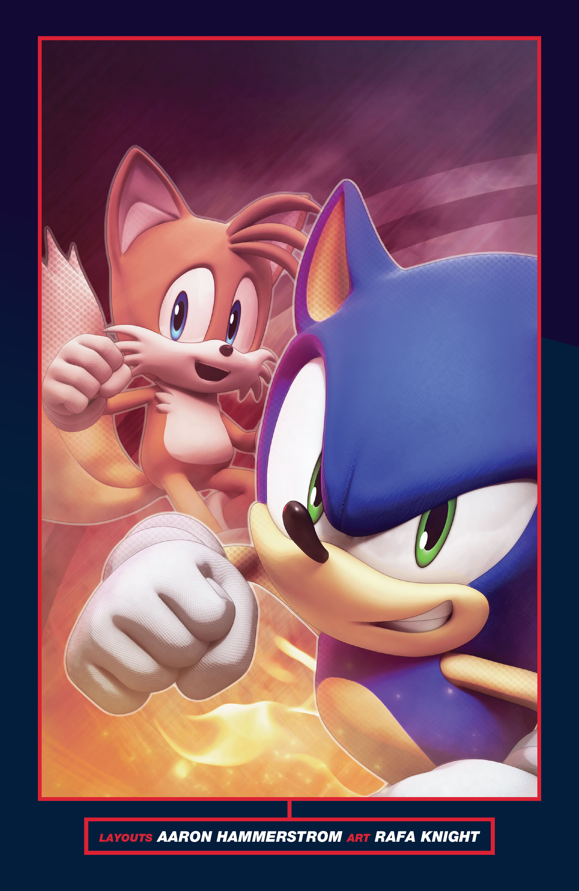 Read online Sonic the Hedgehog (2018) comic -  Issue # _5th Anniversary Edition - 38