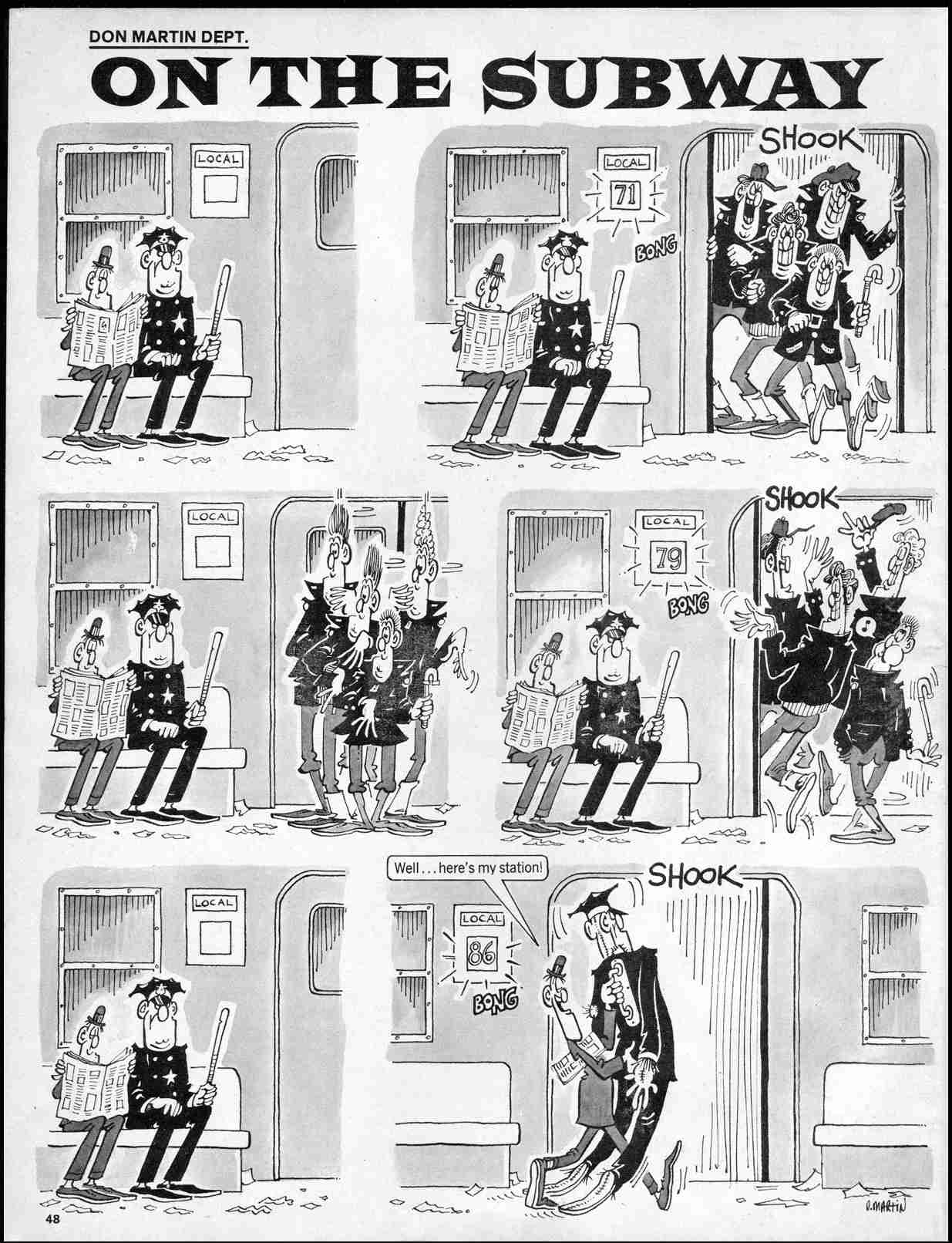 Read online MAD comic -  Issue #100 - 50