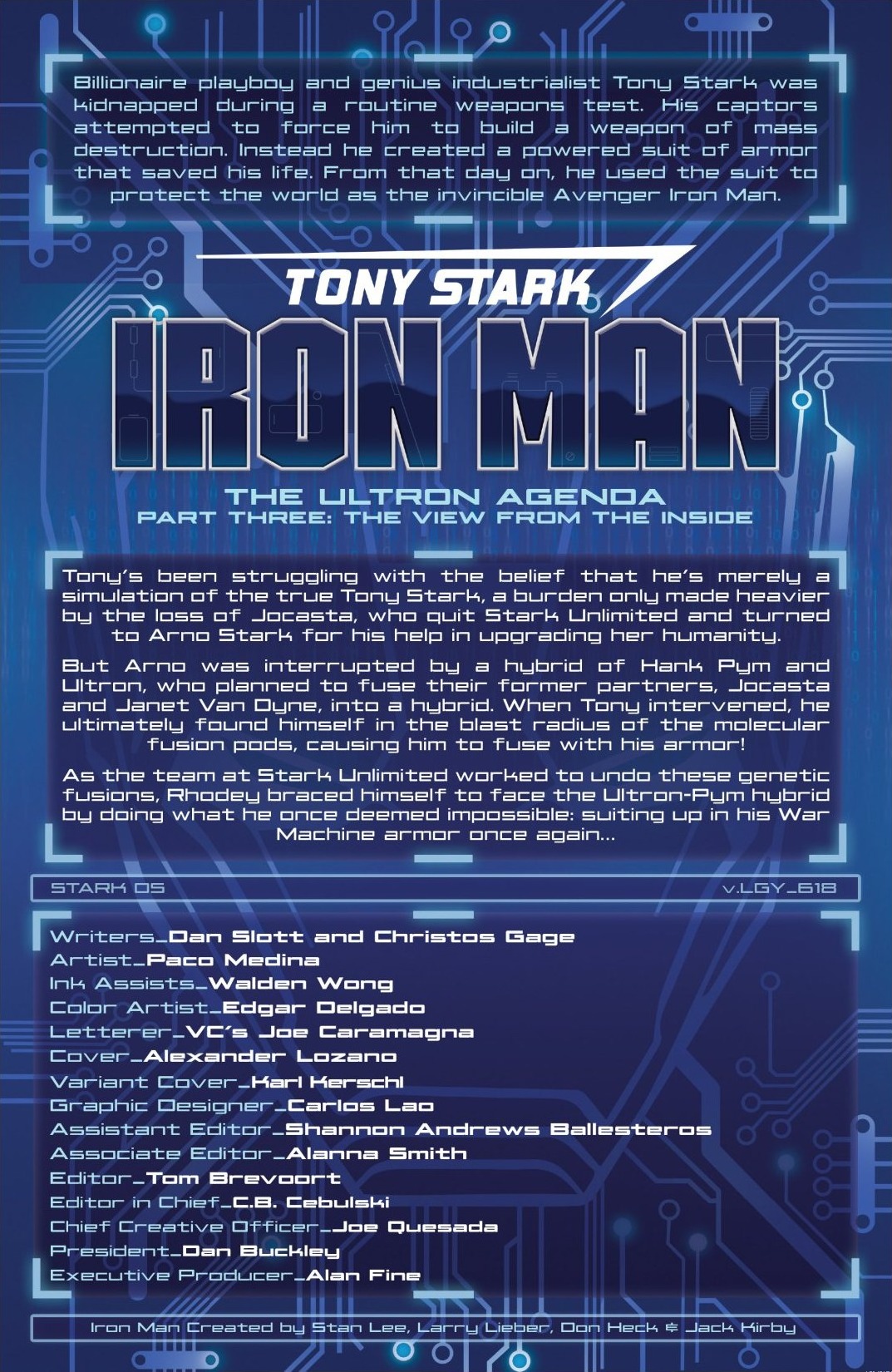 Read online Tony Stark: Iron Man comic -  Issue #18 - 2