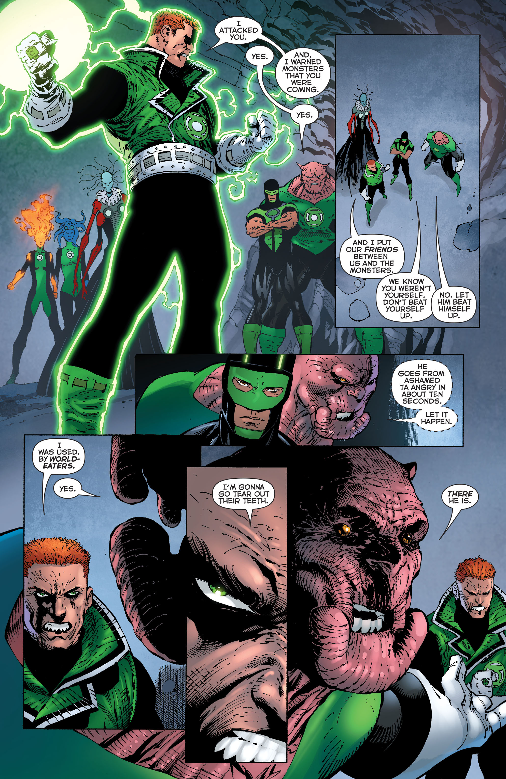 Read online Green Lantern Corps: Edge of Oblivion comic -  Issue #5 - 6