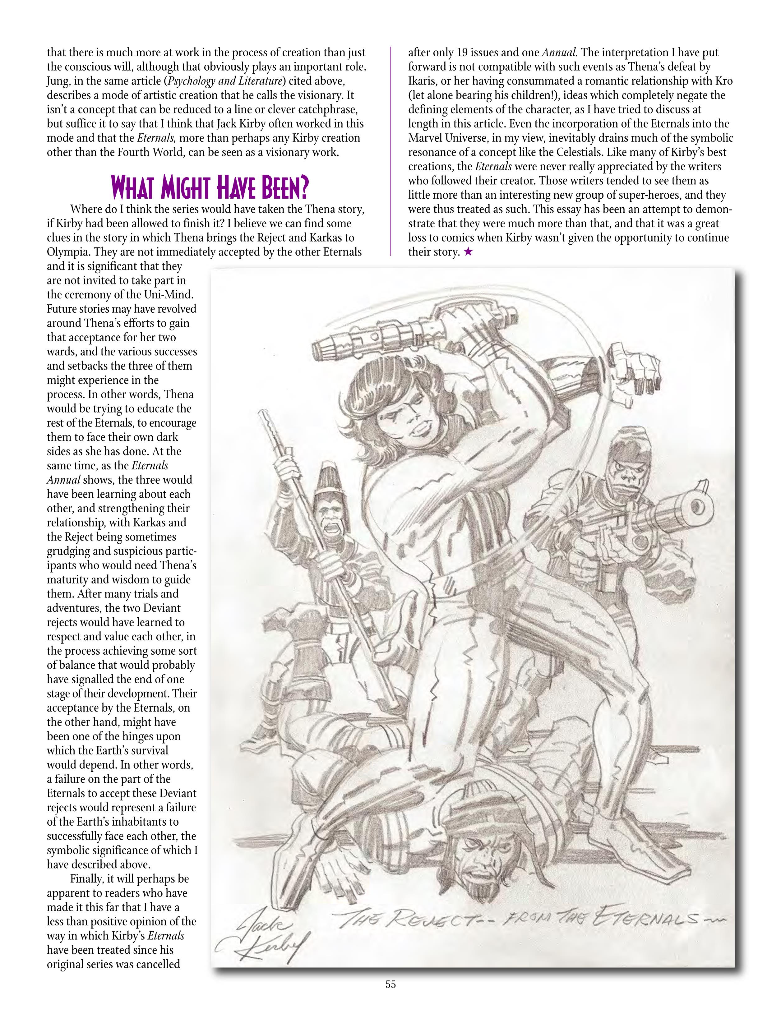 Read online The Jack Kirby Collector comic -  Issue #68 - 57