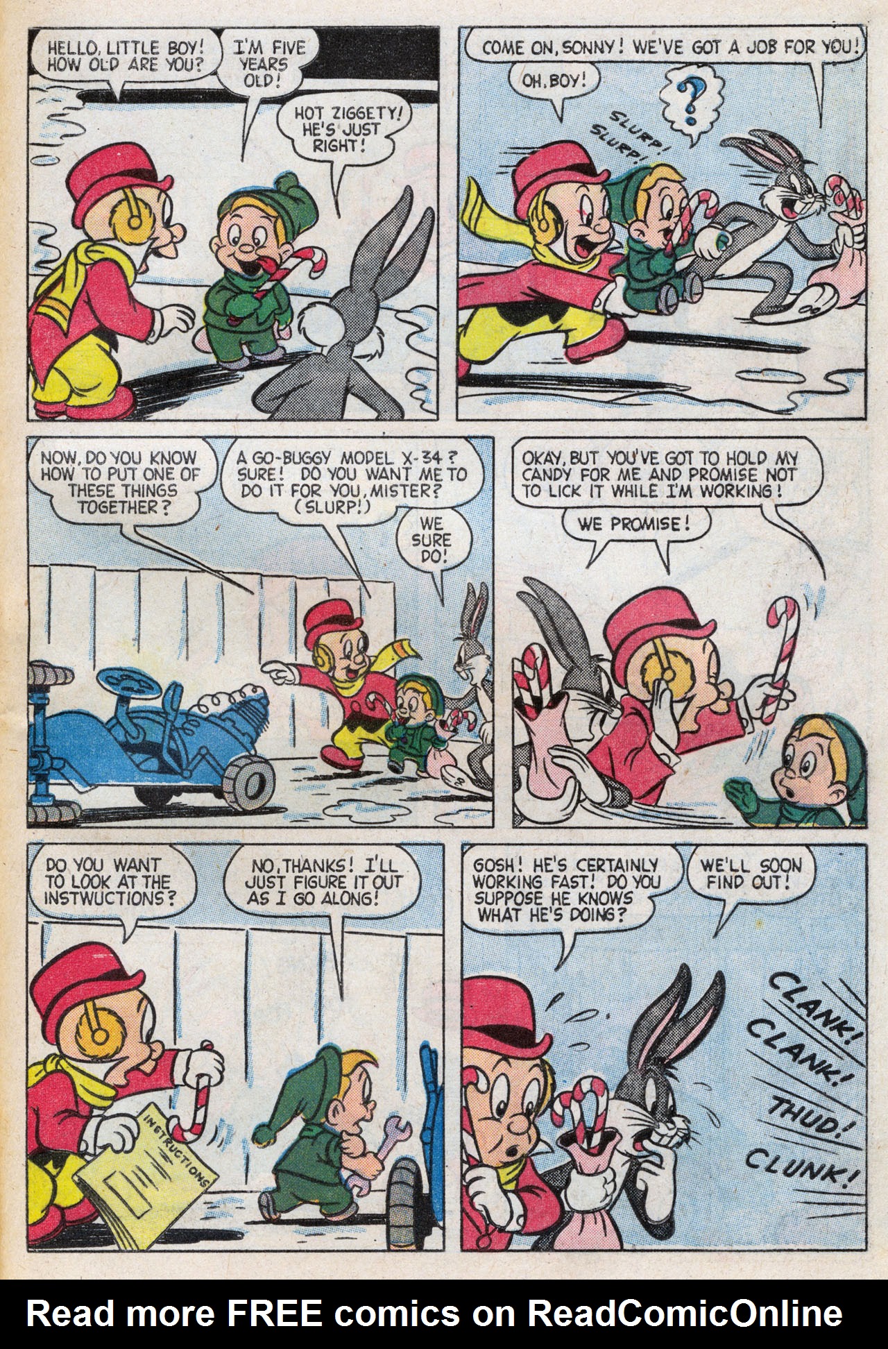 Read online Bugs Bunny's Christmas Funnies comic -  Issue # TPB 9 - 65