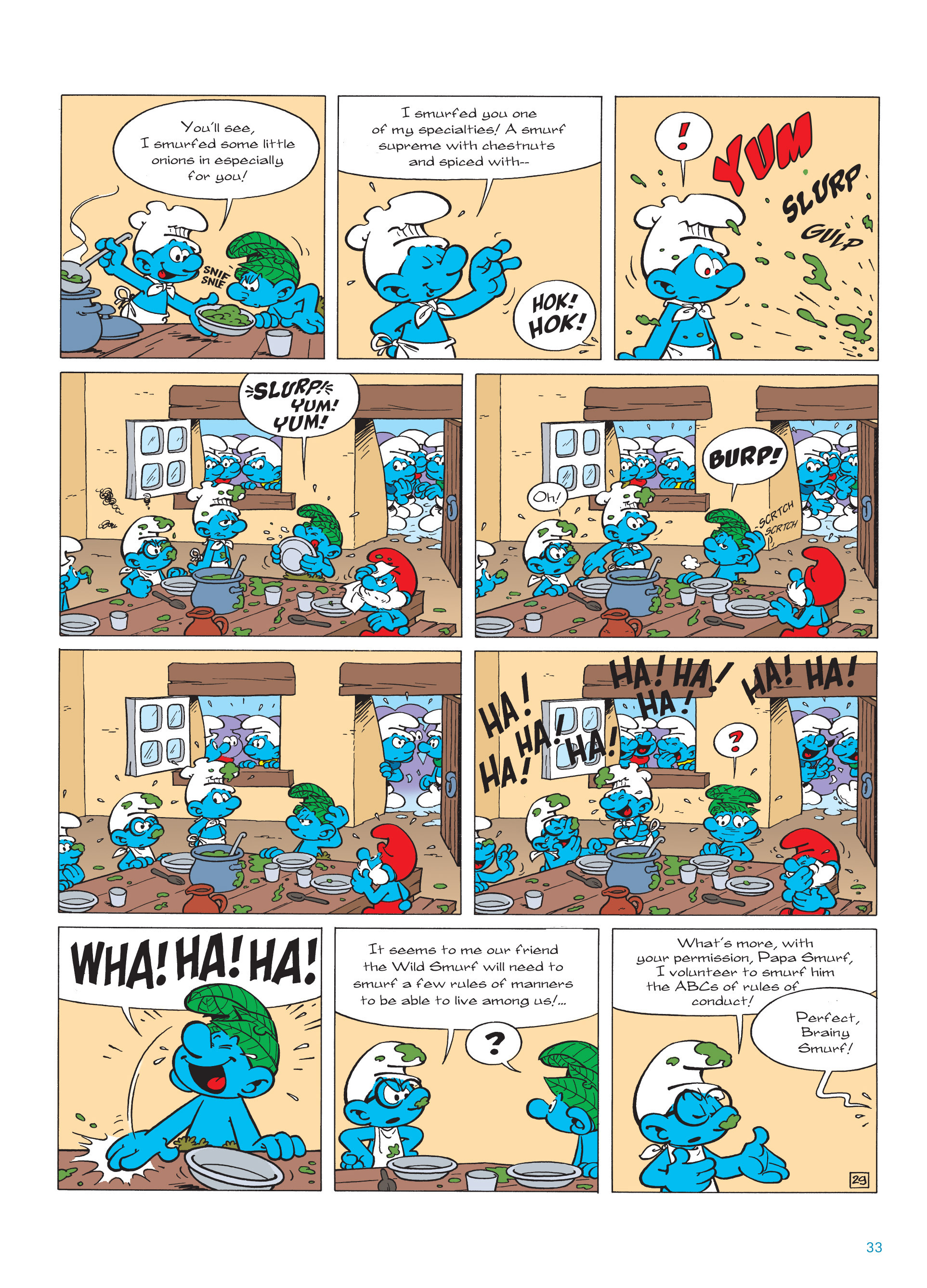 Read online The Smurfs comic -  Issue #21 - 33