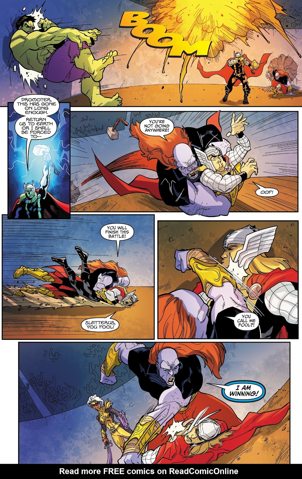 Thor vs. Hulk: Champions of the Universe issue TPB - Page 121