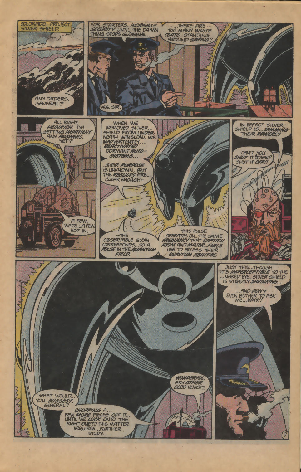 Read online Captain Atom (1987) comic -  Issue #33 - 10