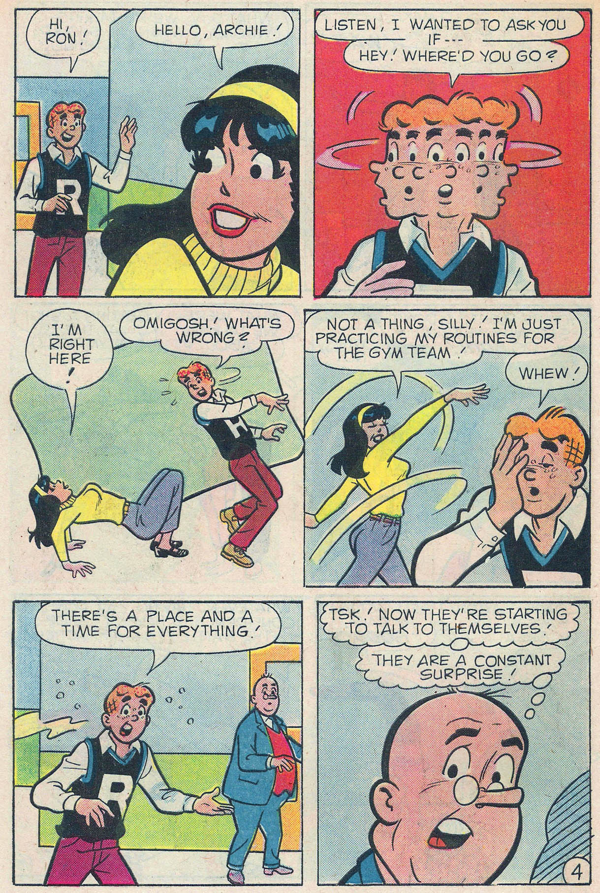 Read online Archie's Girls Betty and Veronica comic -  Issue #304 - 6
