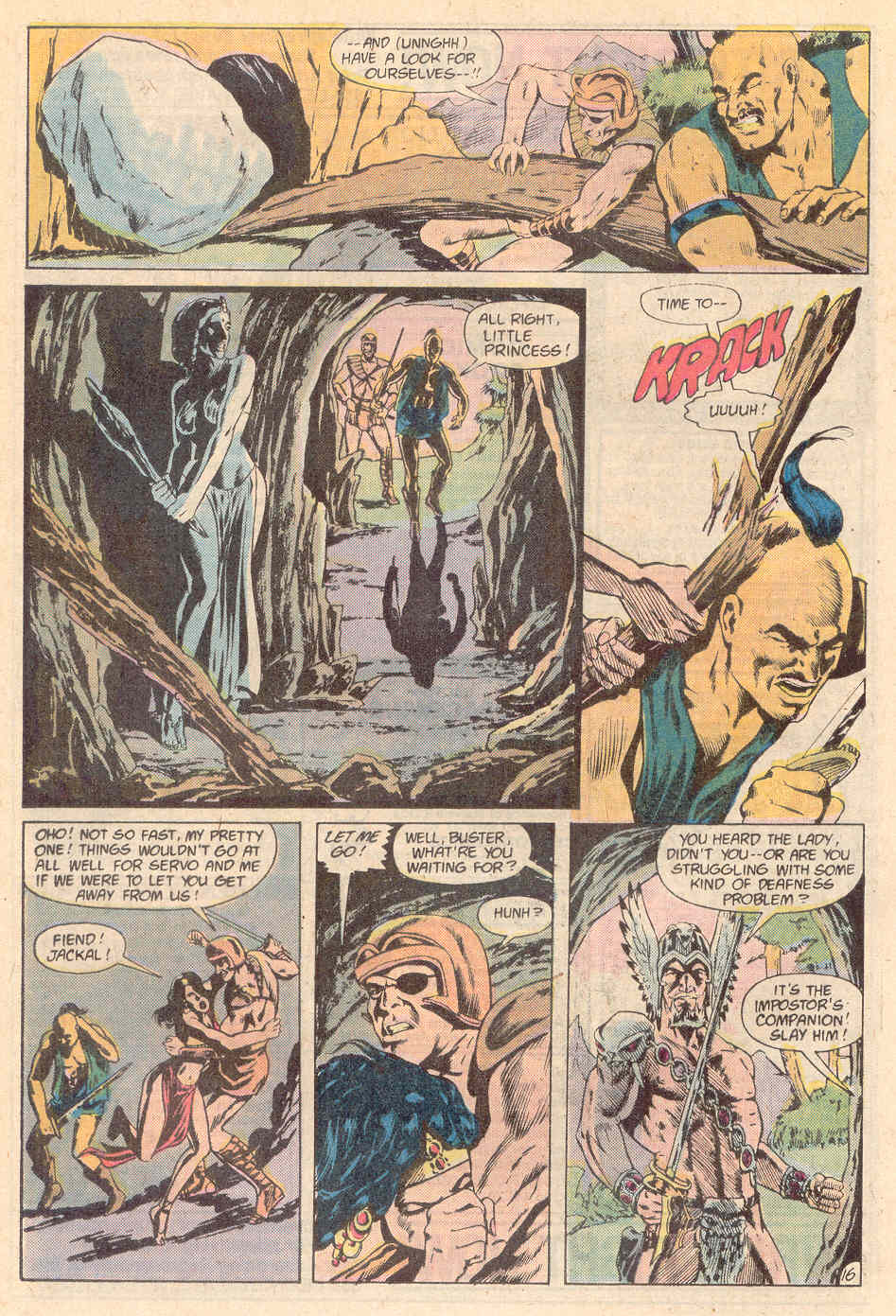 Read online Warlord (1976) comic -  Issue #112 - 16