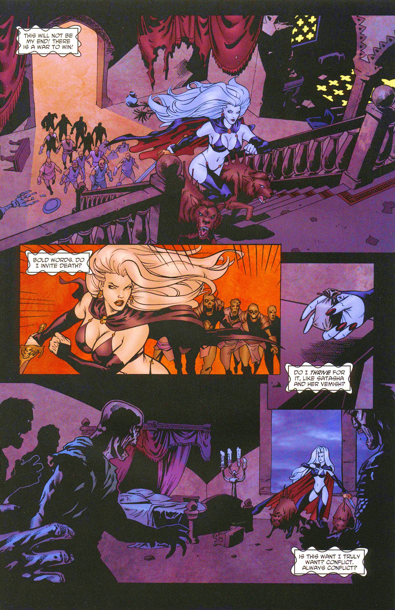 Read online Brian Pulido's Lady Death: Blacklands comic -  Issue #3 - 20