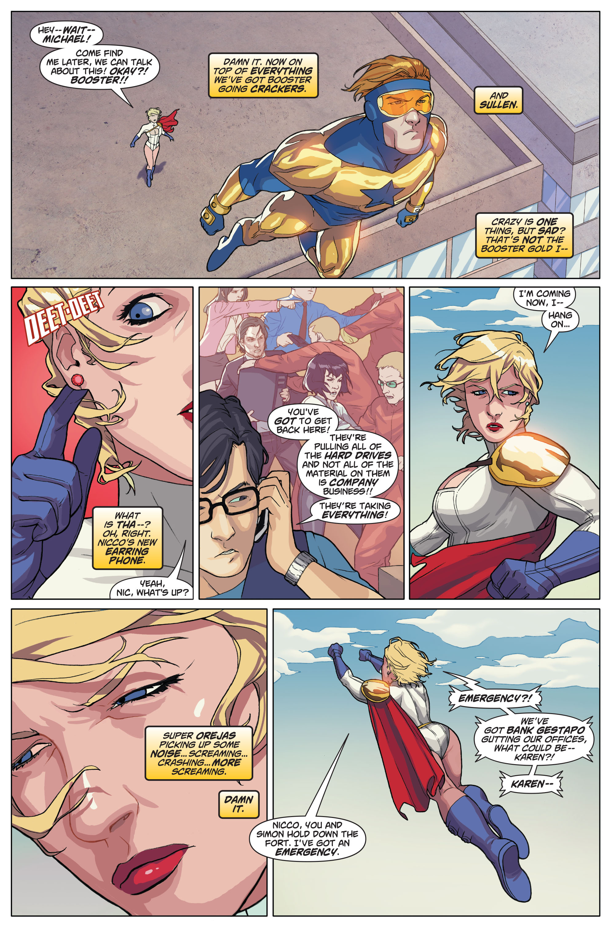 Read online Power Girl (2009) comic -  Issue #14 - 11