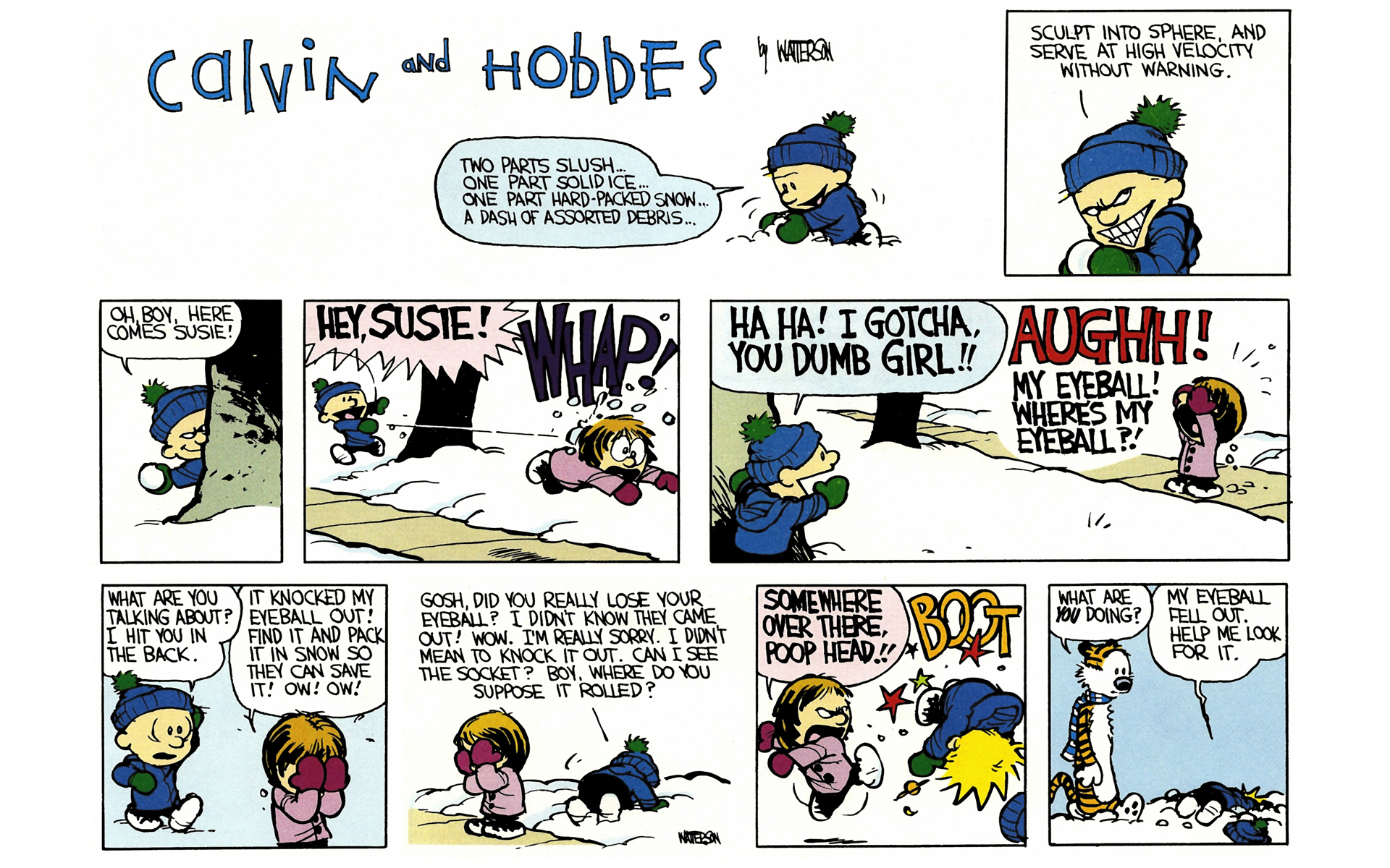 Read online Calvin and Hobbes comic -  Issue #3 - 137