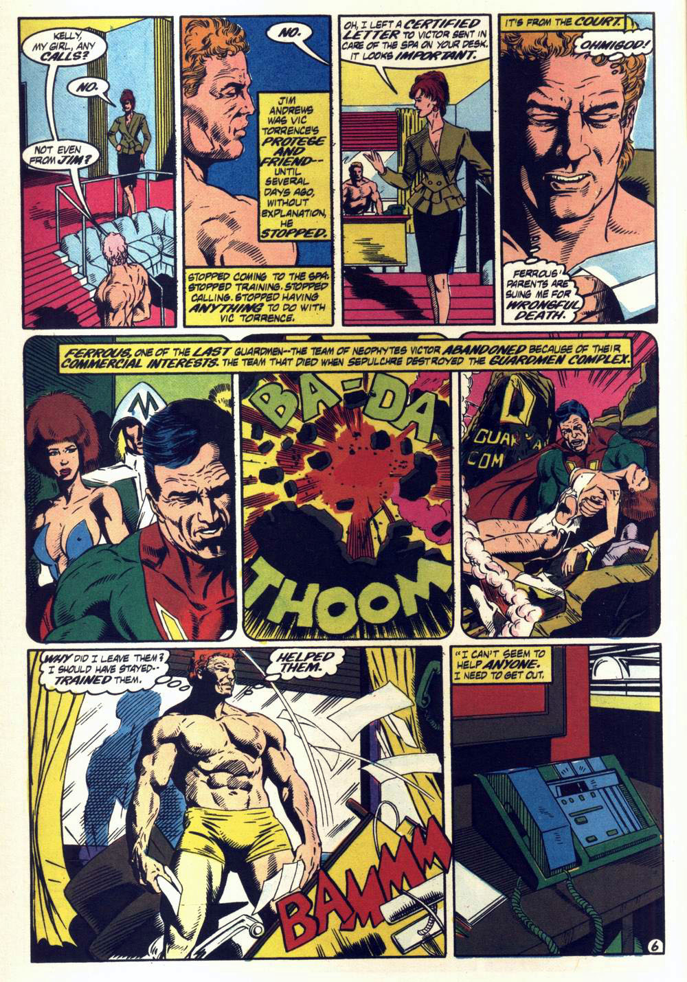 Read online Hero Alliance (1989) comic -  Issue #6 - 8