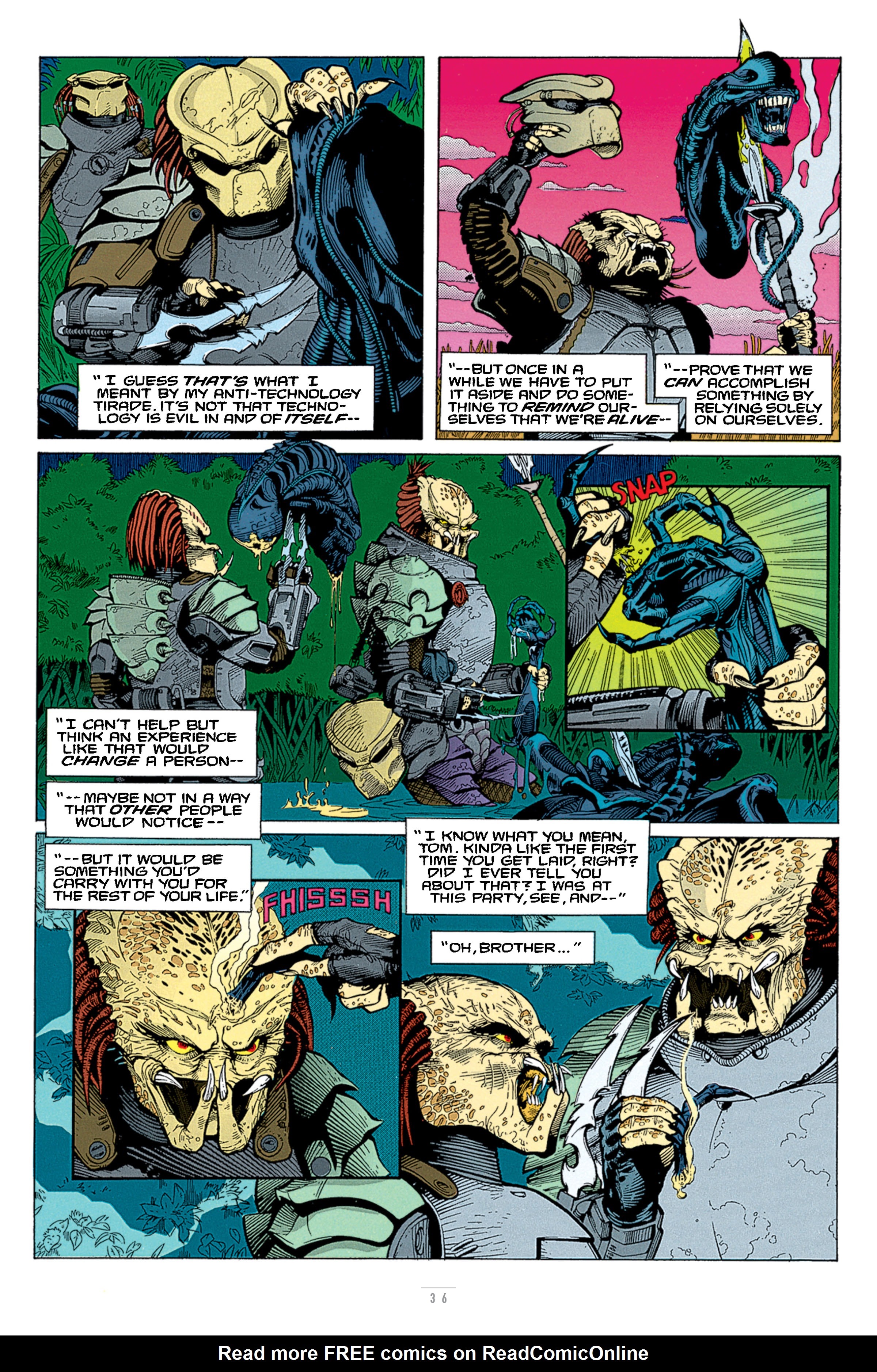 Read online Aliens vs. Predator 30th Anniversary Edition - The Original Comics Series comic -  Issue # TPB (Part 1) - 35