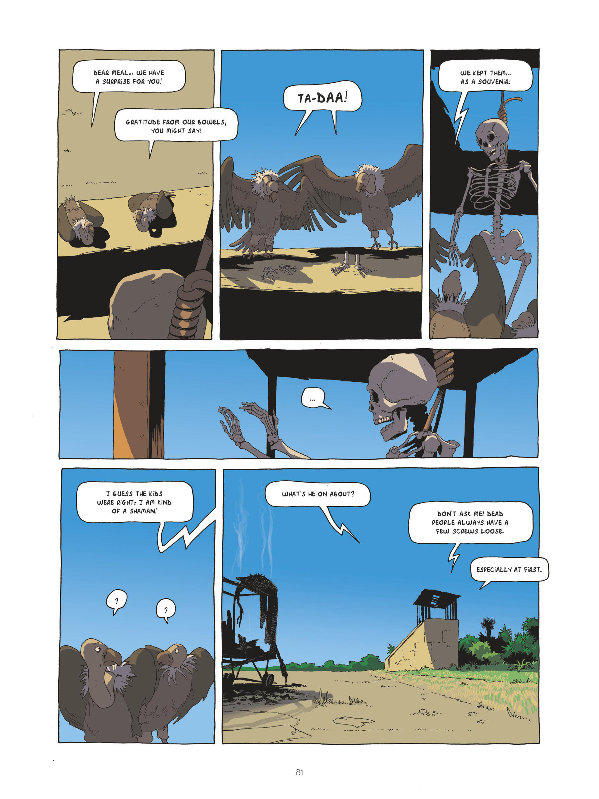 Read online Zidrou-Beuchot's African Trilogy comic -  Issue # TPB 1 - 81