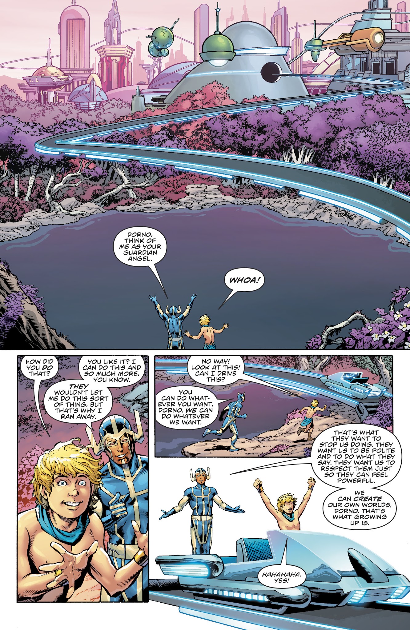 Read online Future Quest Presents comic -  Issue #9 - 17