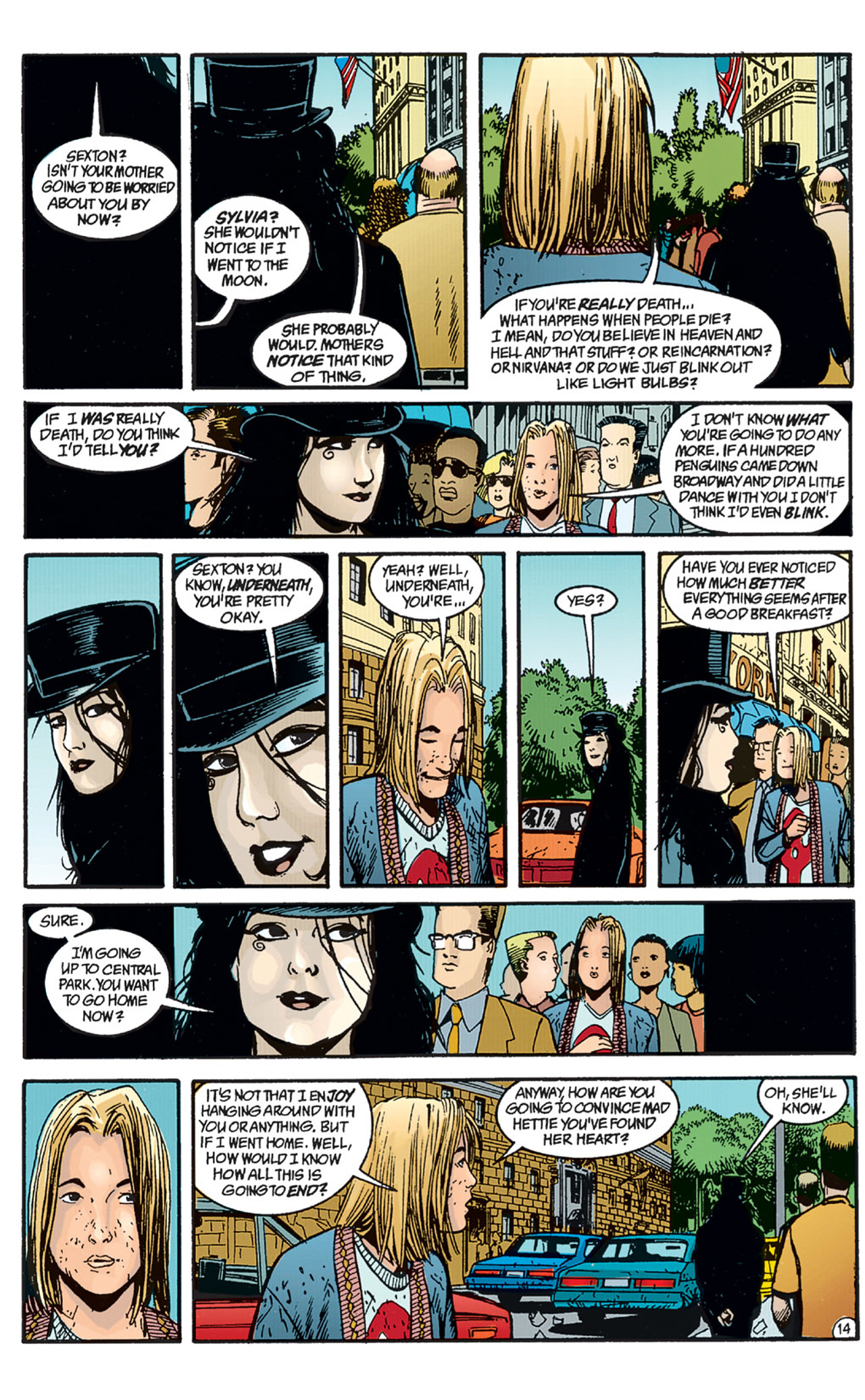 Read online Death: The High Cost of Living comic -  Issue #3 - 16