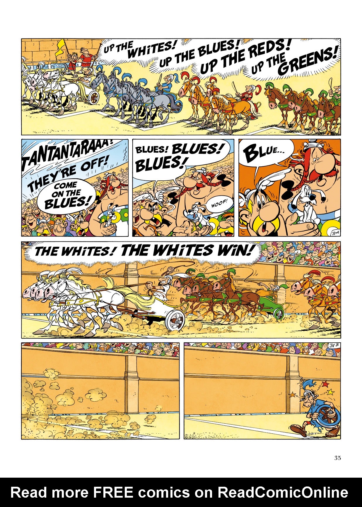Read online Asterix comic -  Issue #13 - 36