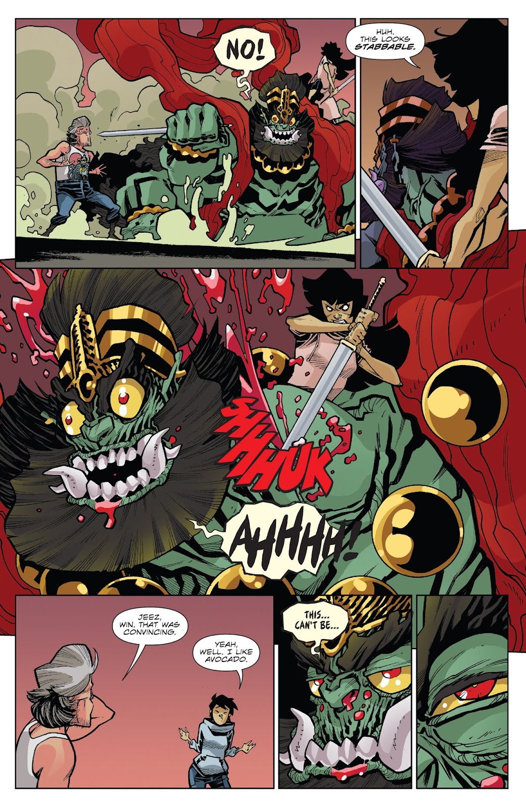 Big Trouble in Little China: Old Man Jack issue 9 - Page 22