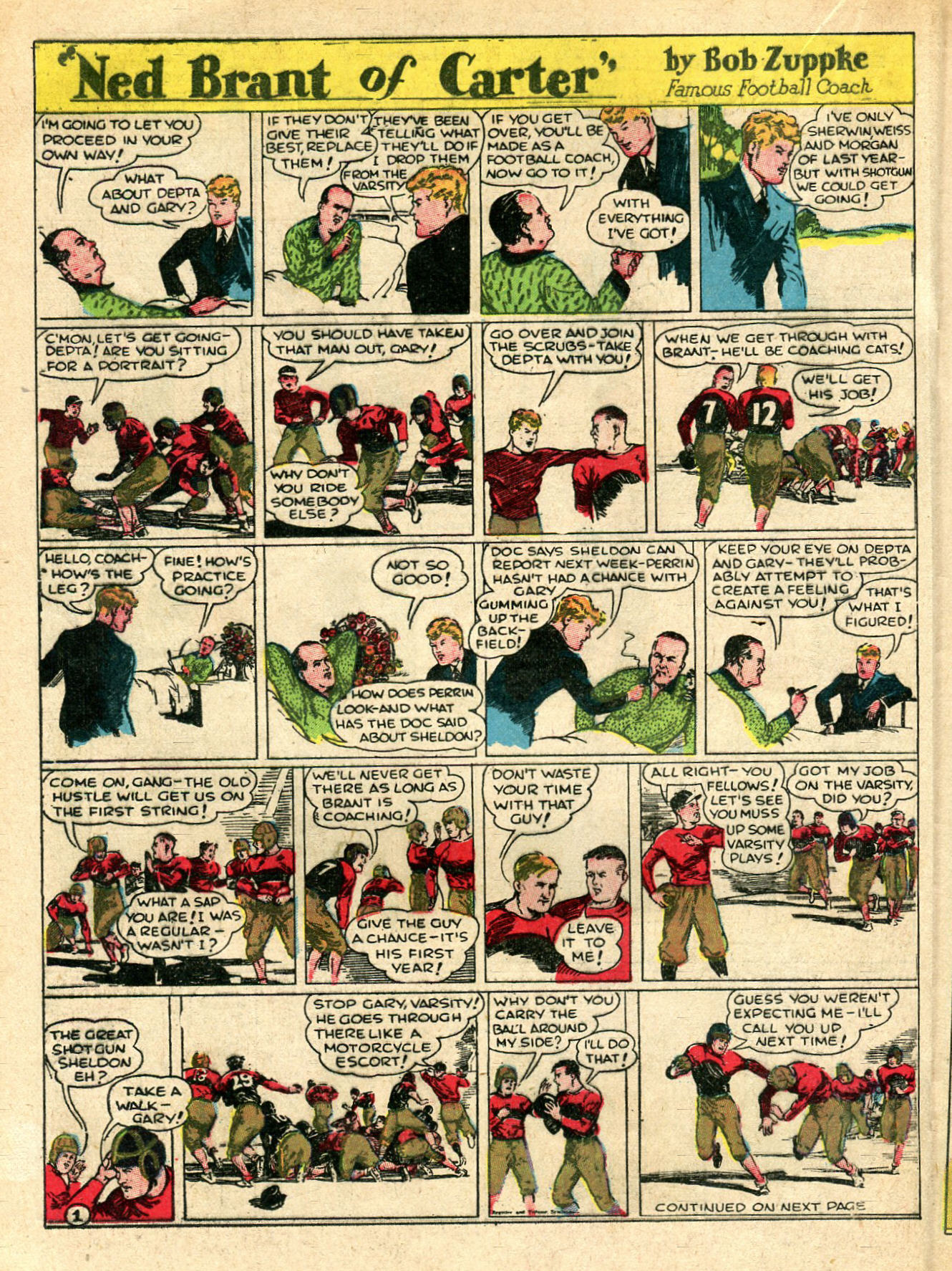Read online Famous Funnies comic -  Issue #33 - 38