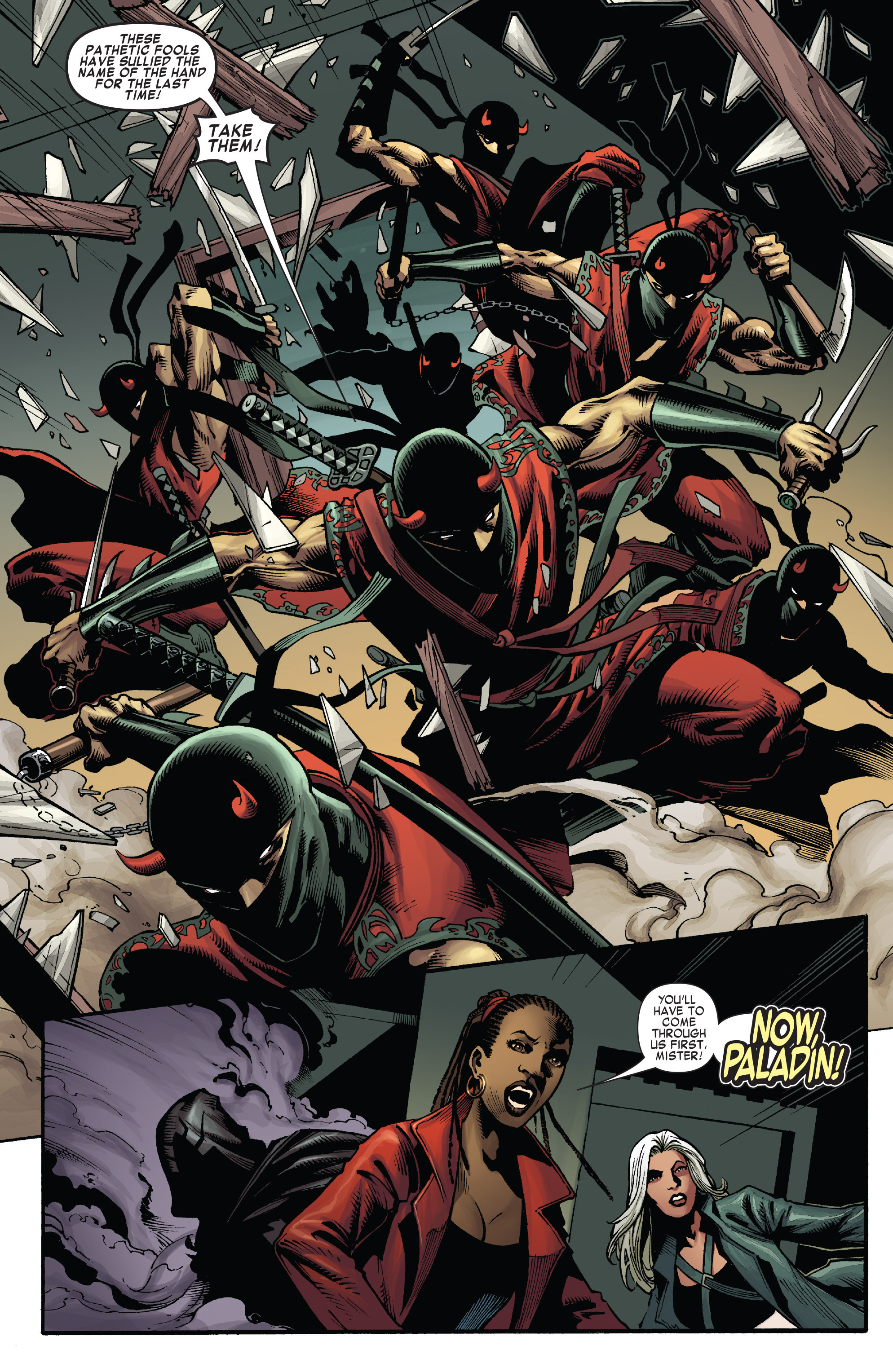 Read online Shadowland: Blood on the Streets comic -  Issue #4 - 15