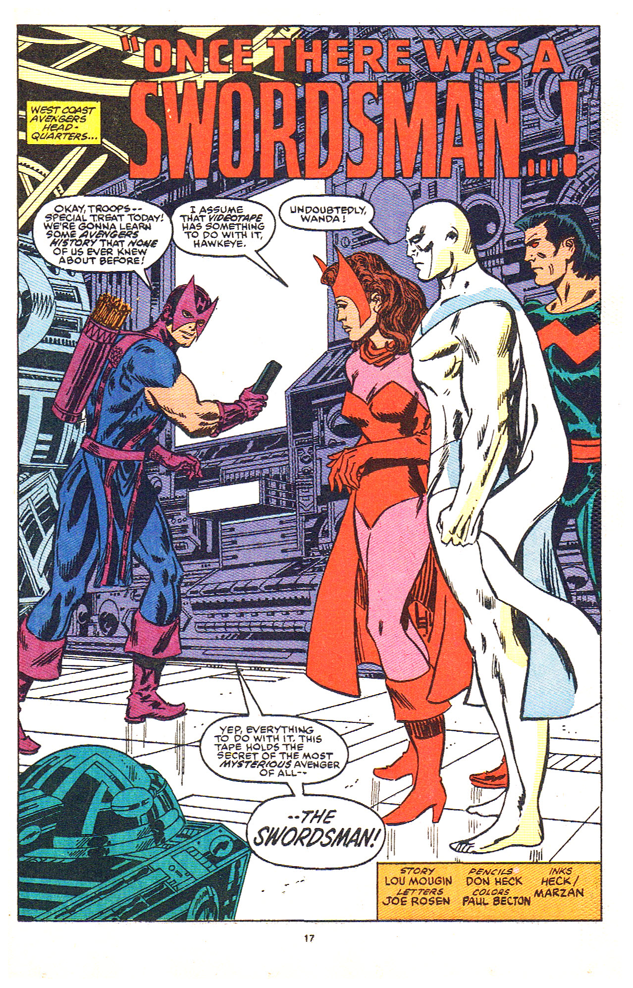 Read online Avengers Spotlight comic -  Issue #22 - 42