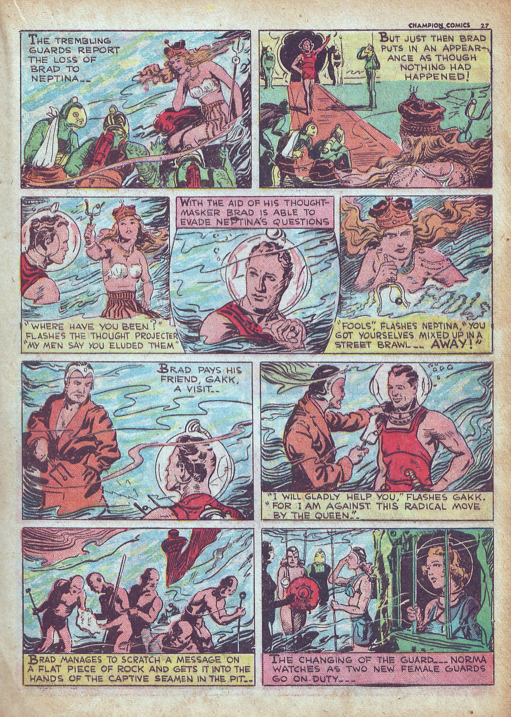 Read online Champion Comics comic -  Issue #4 - 29