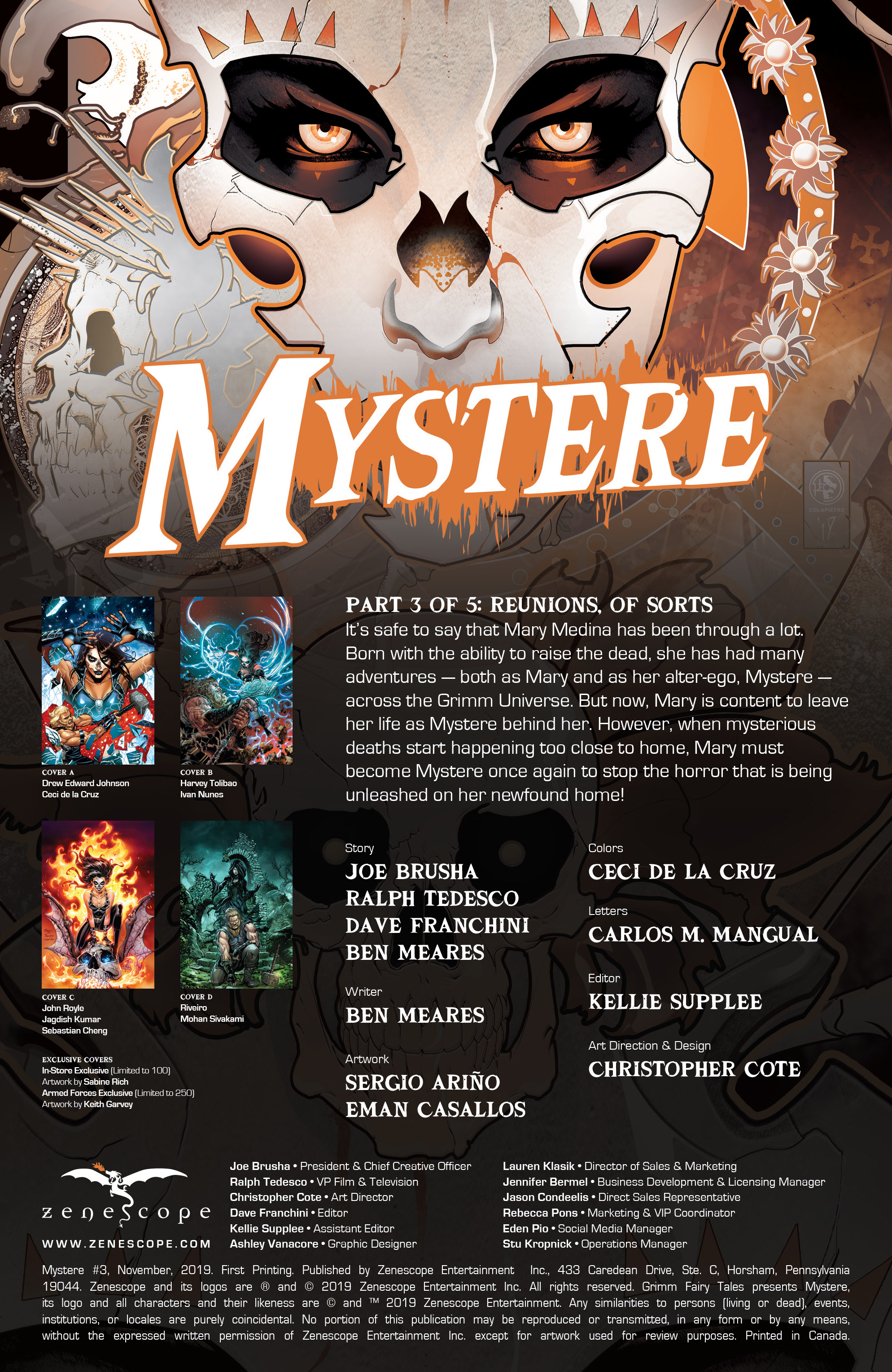 Read online Mystere comic -  Issue #3 - 2