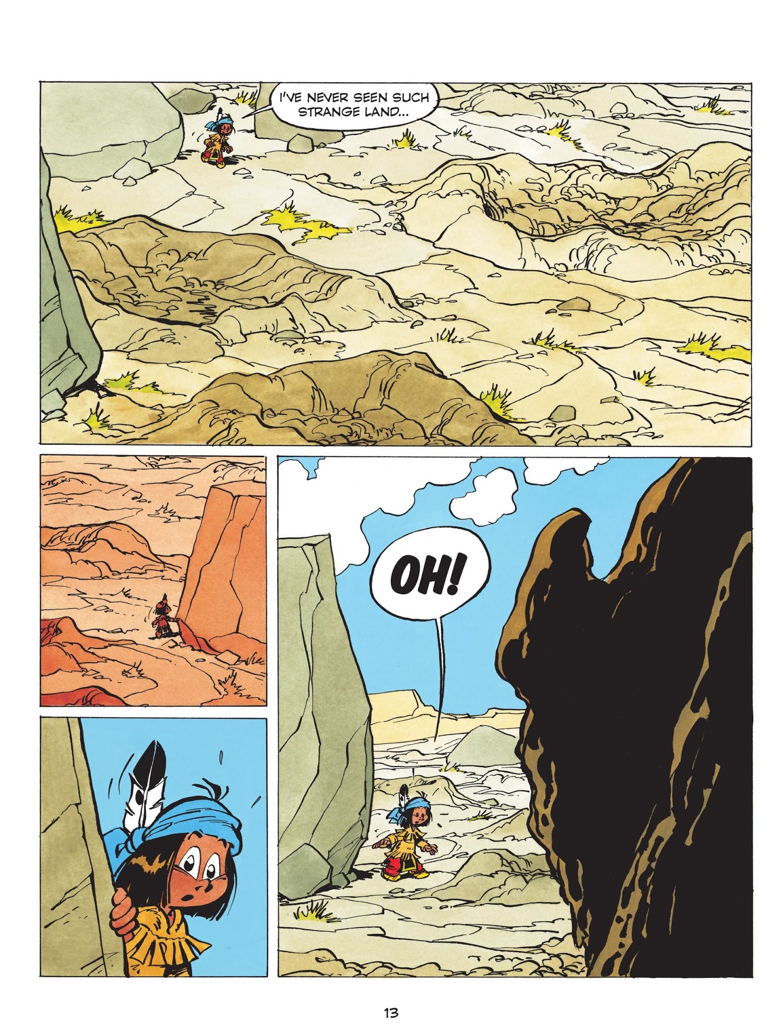 Read online Yakari comic -  Issue #14 - 15