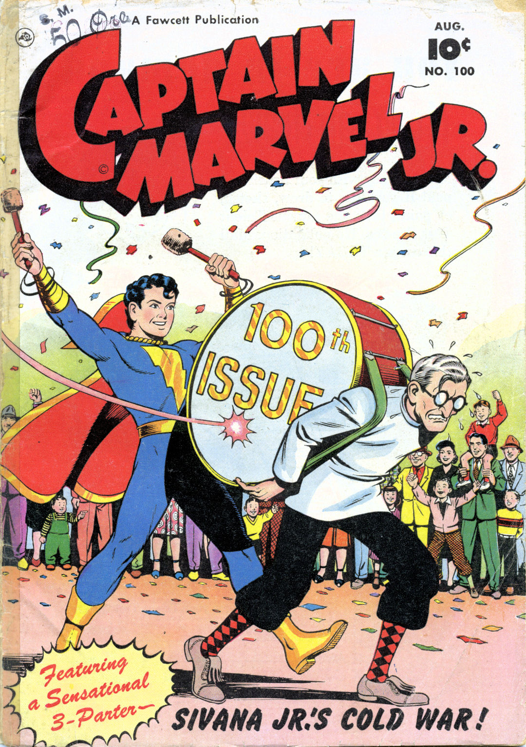 Read online Captain Marvel, Jr. comic -  Issue #100 - 1