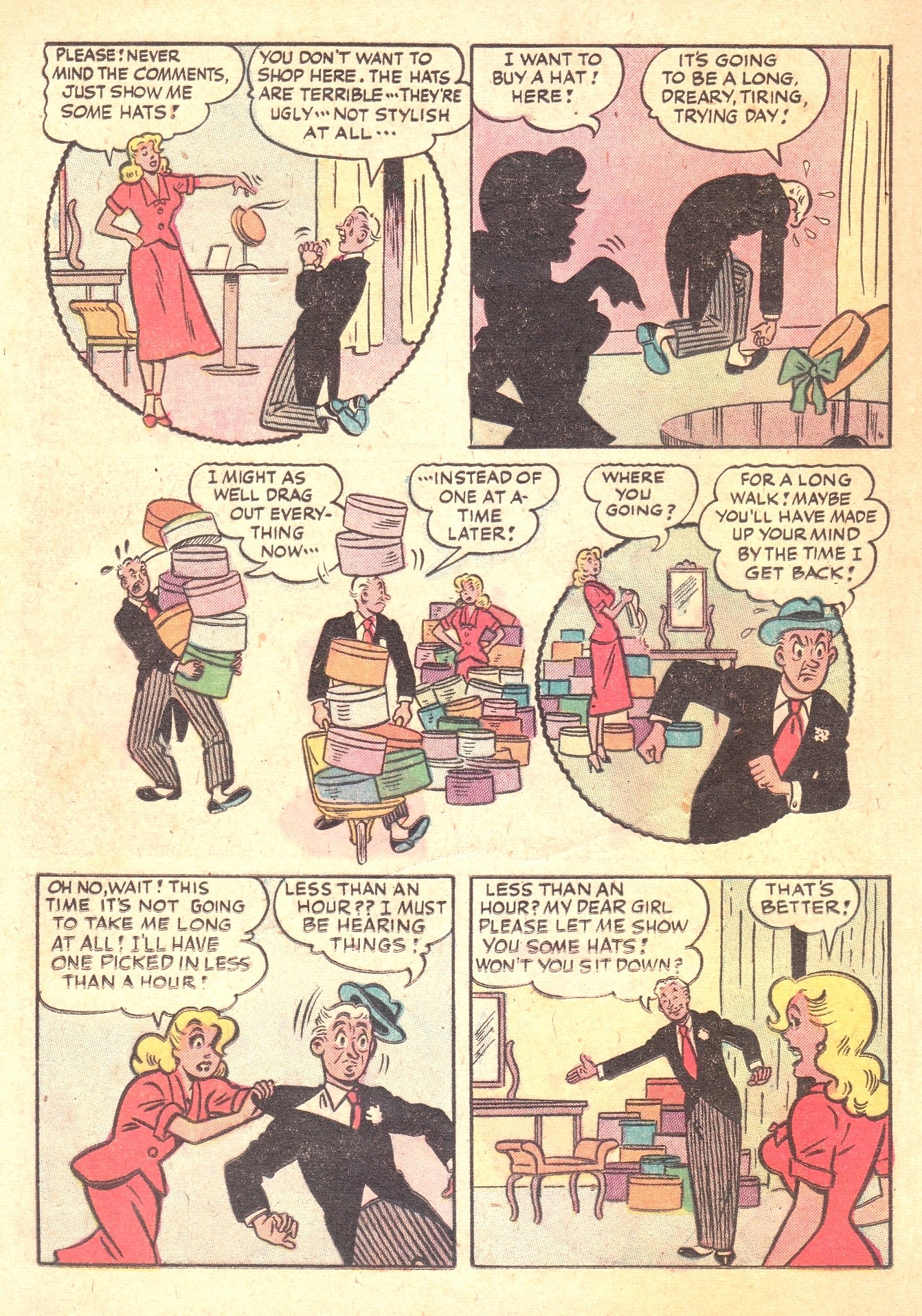 Read online Pep Comics comic -  Issue #92 - 22