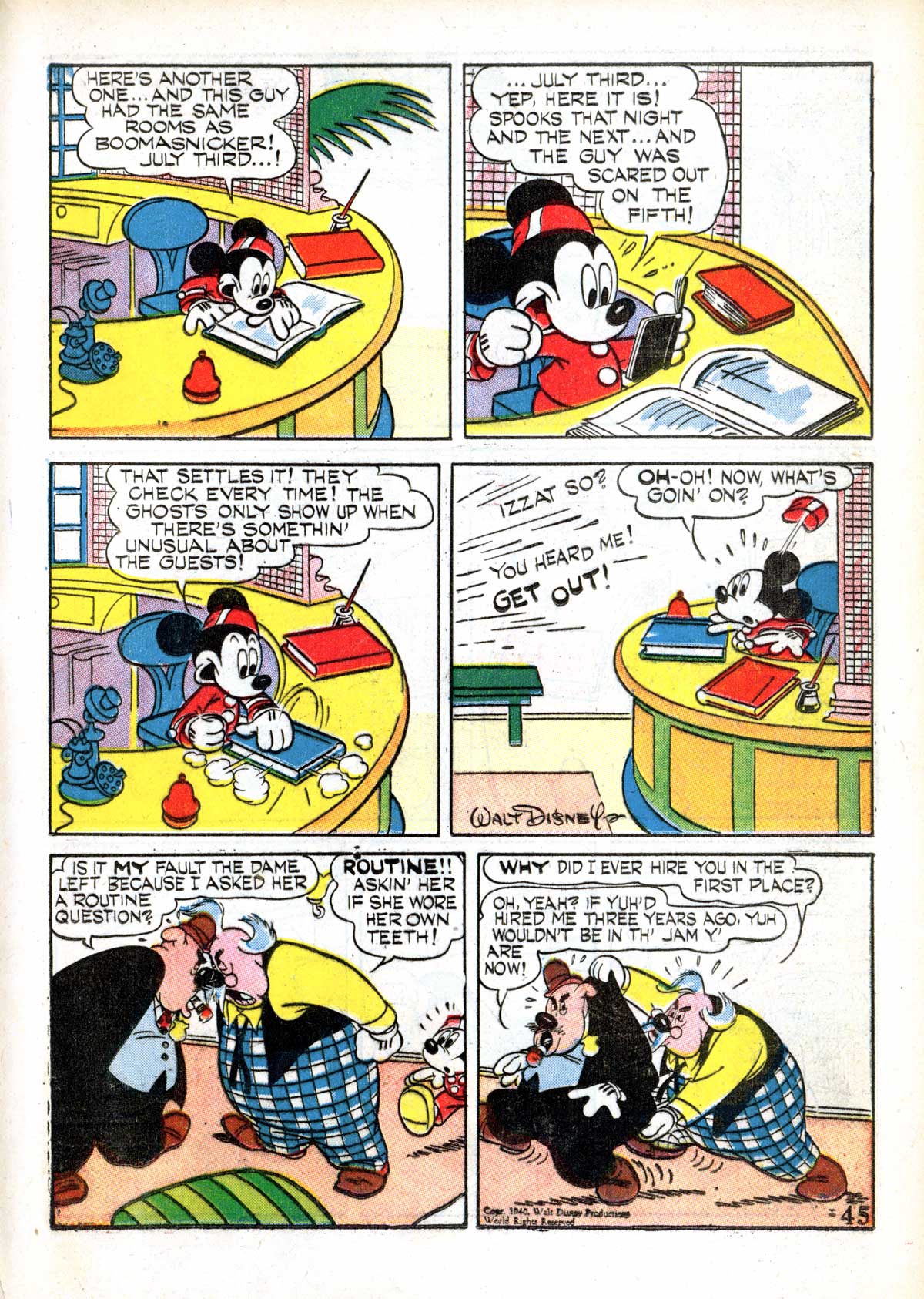 Read online Walt Disney's Comics and Stories comic -  Issue #33 - 47