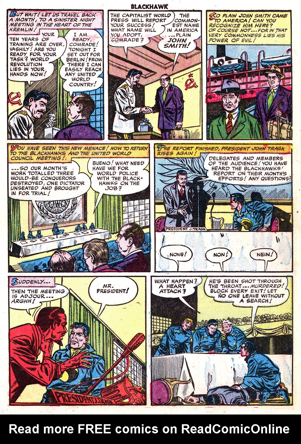 Read online Blackhawk (1957) comic -  Issue #61 - 5