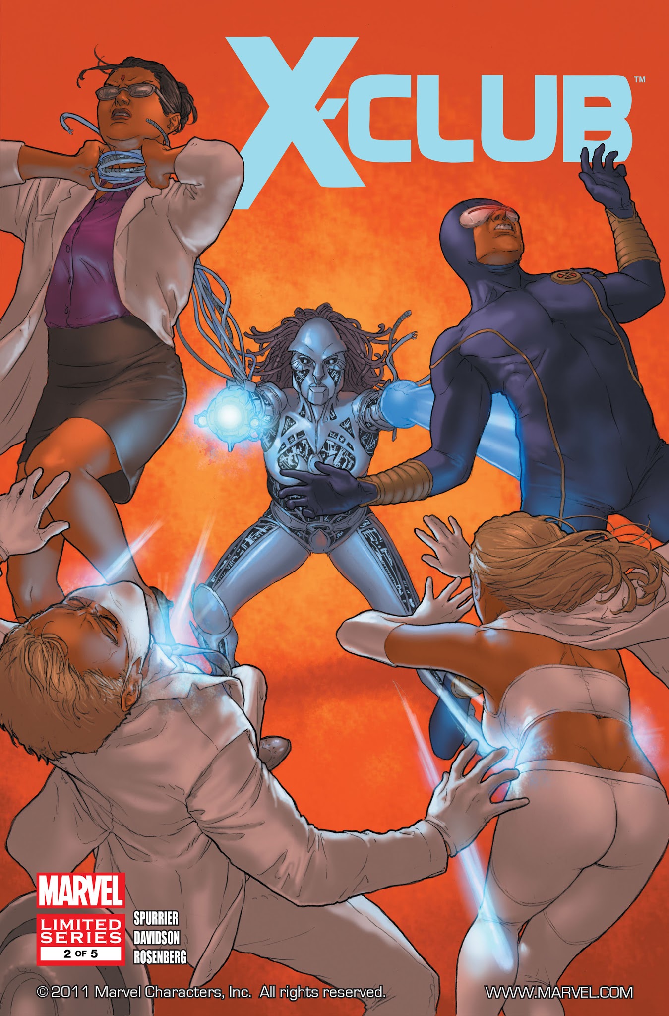 Read online X-Club comic -  Issue #2 - 1