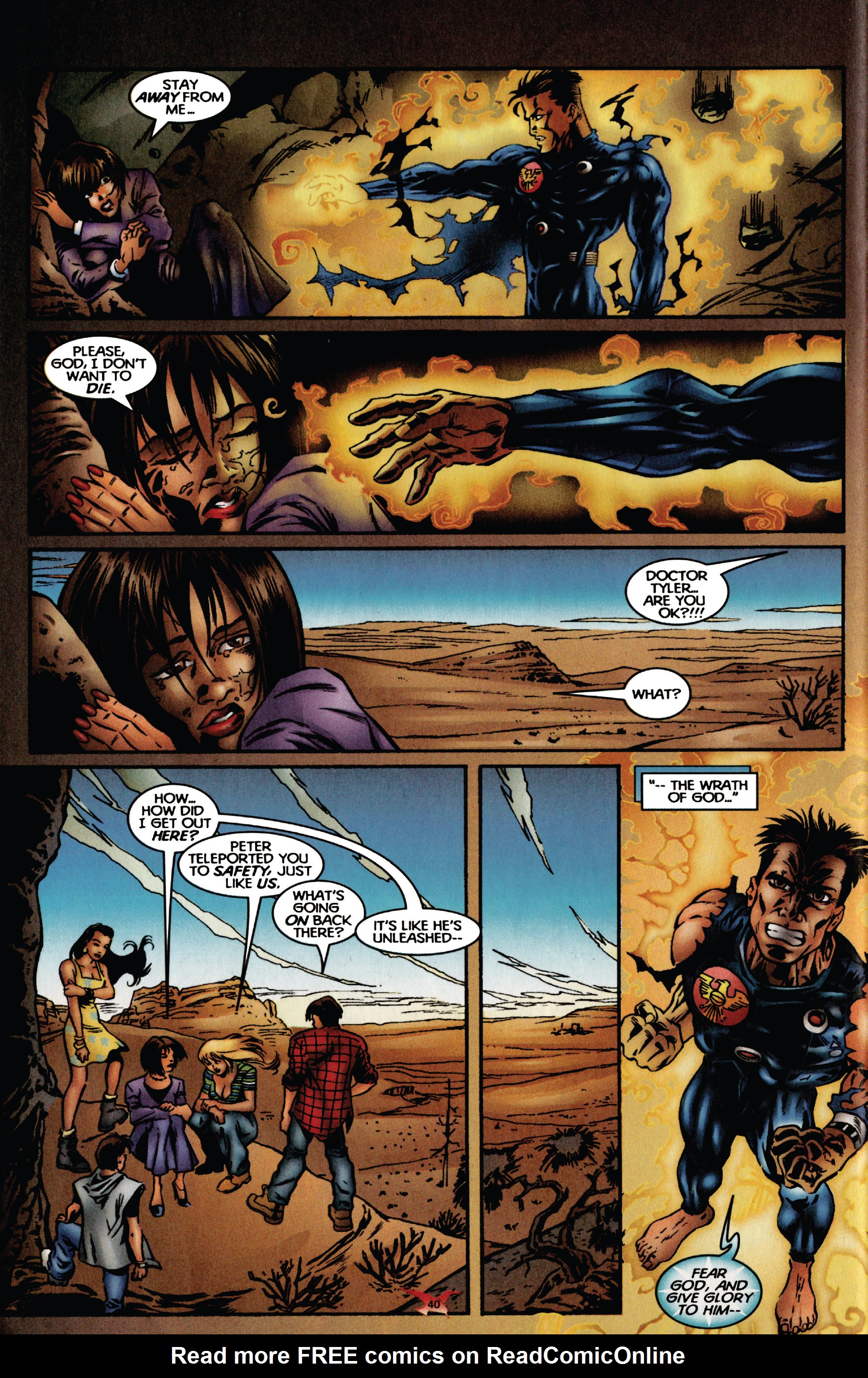 Read online Harbinger: Acts of God comic -  Issue # Full - 42